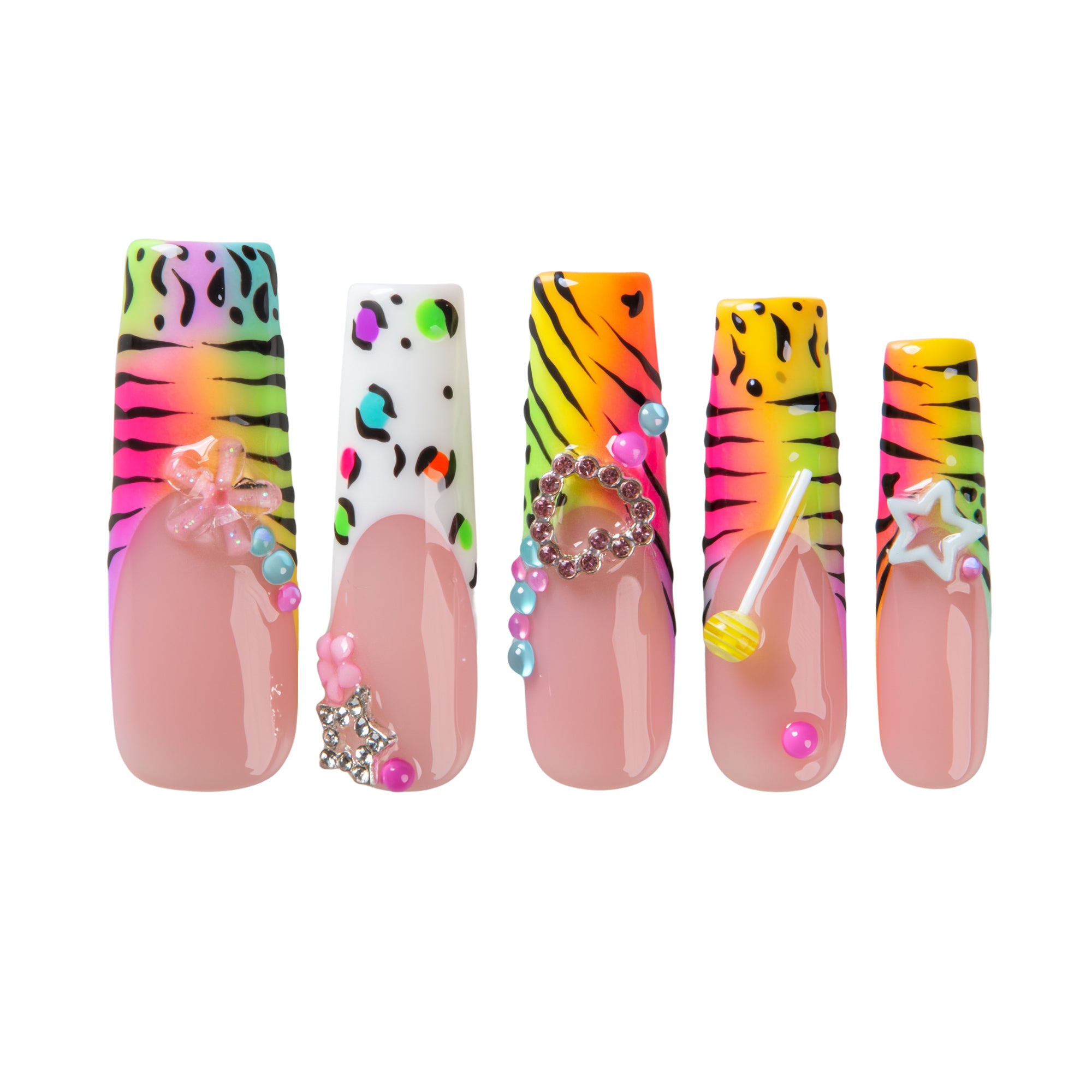 Wild Pop Handmade Nails H833