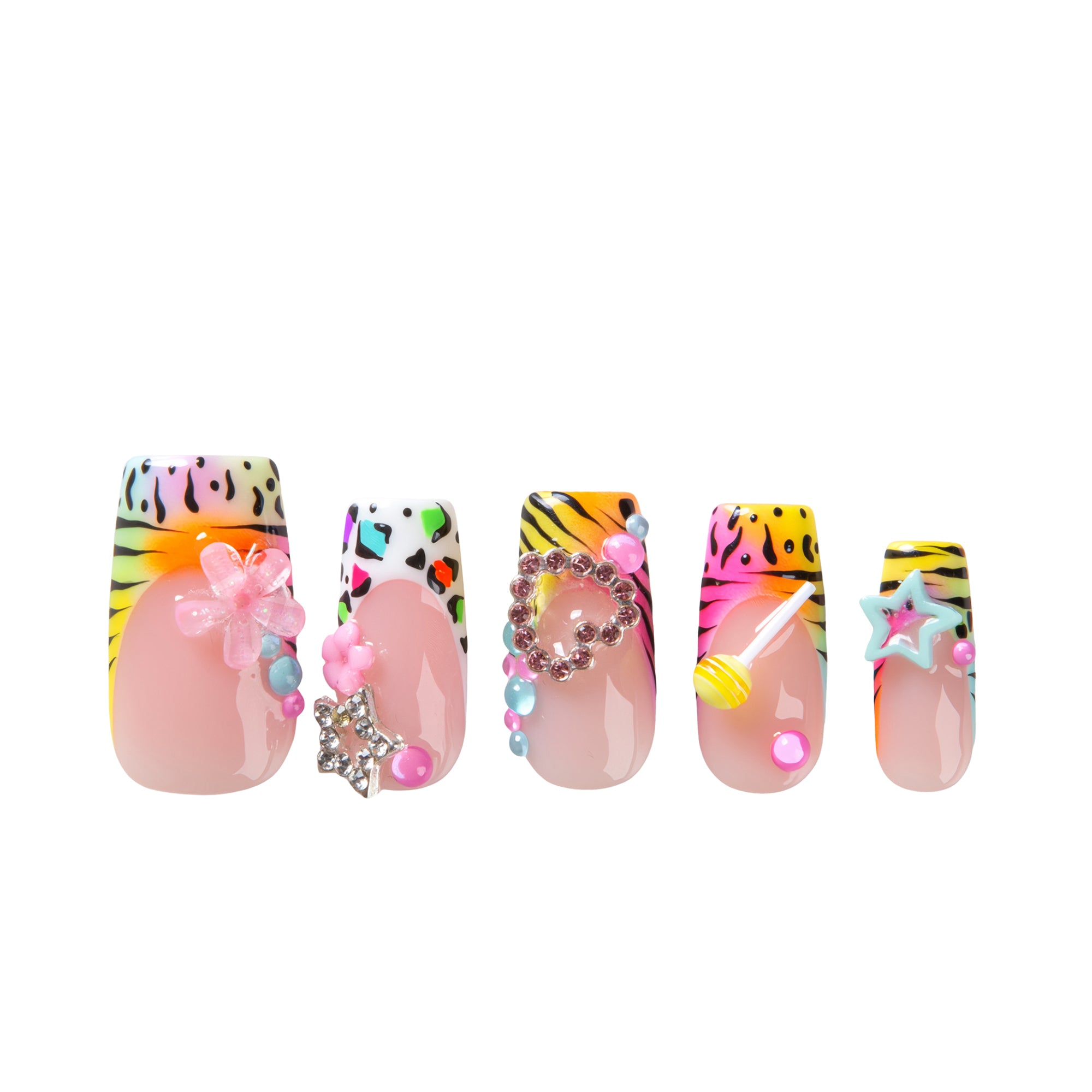 Wild Pop Handmade Nails H833