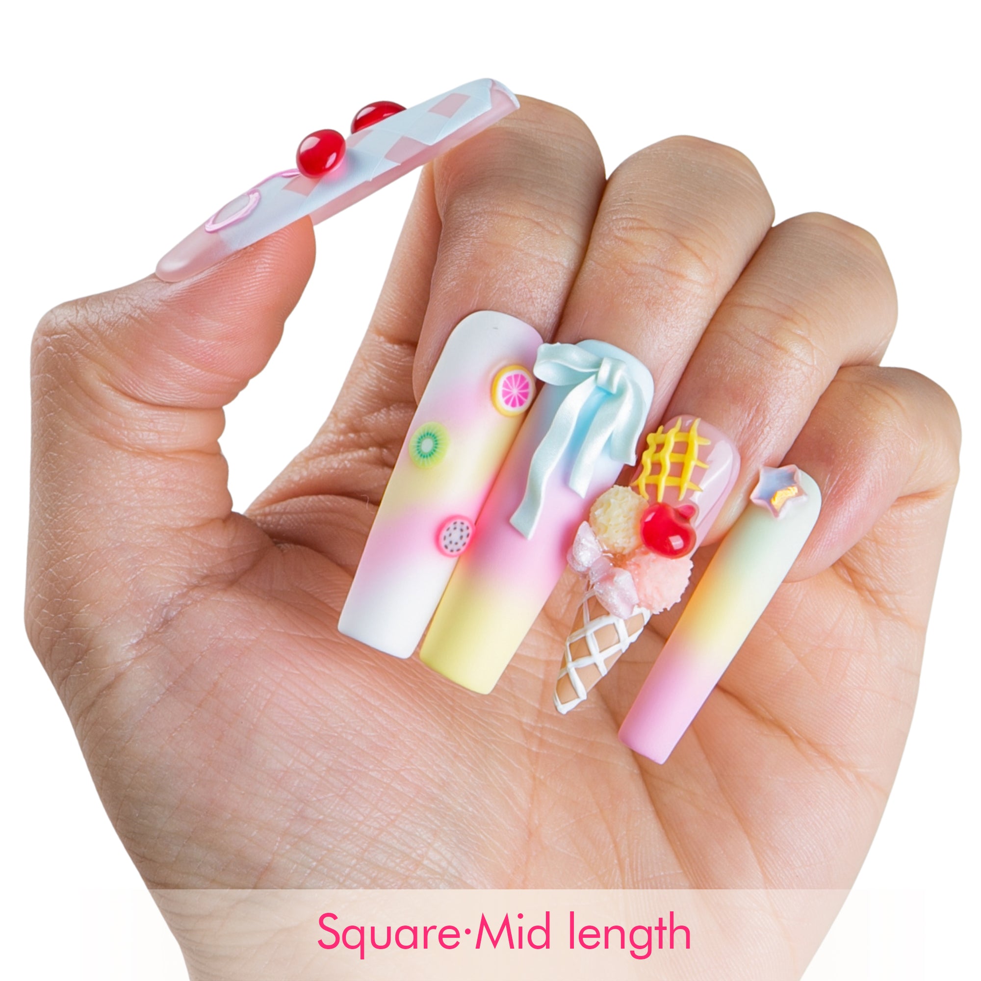Candy Gelato Handmade Nails H839