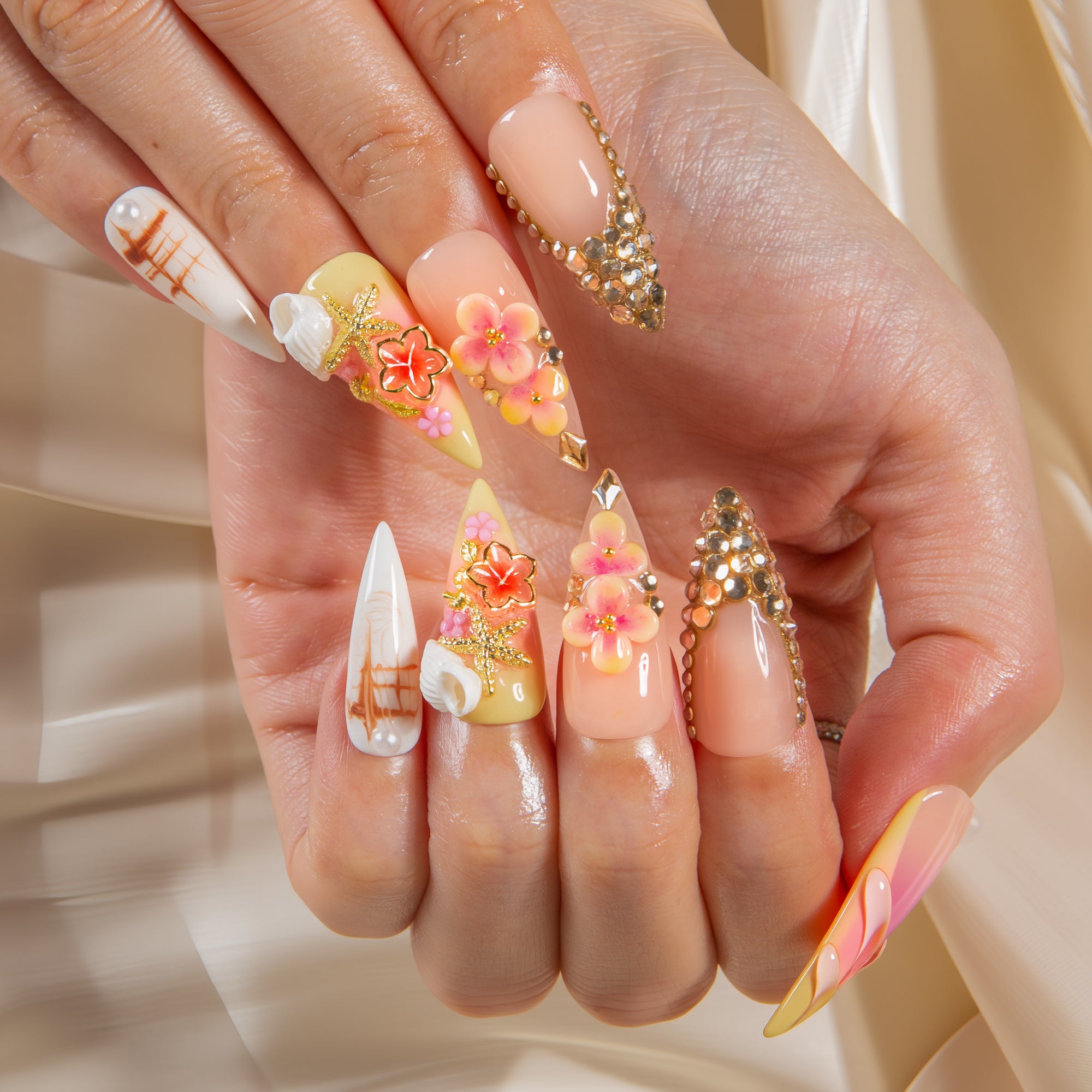 Coral Coast Handmade Nails H841