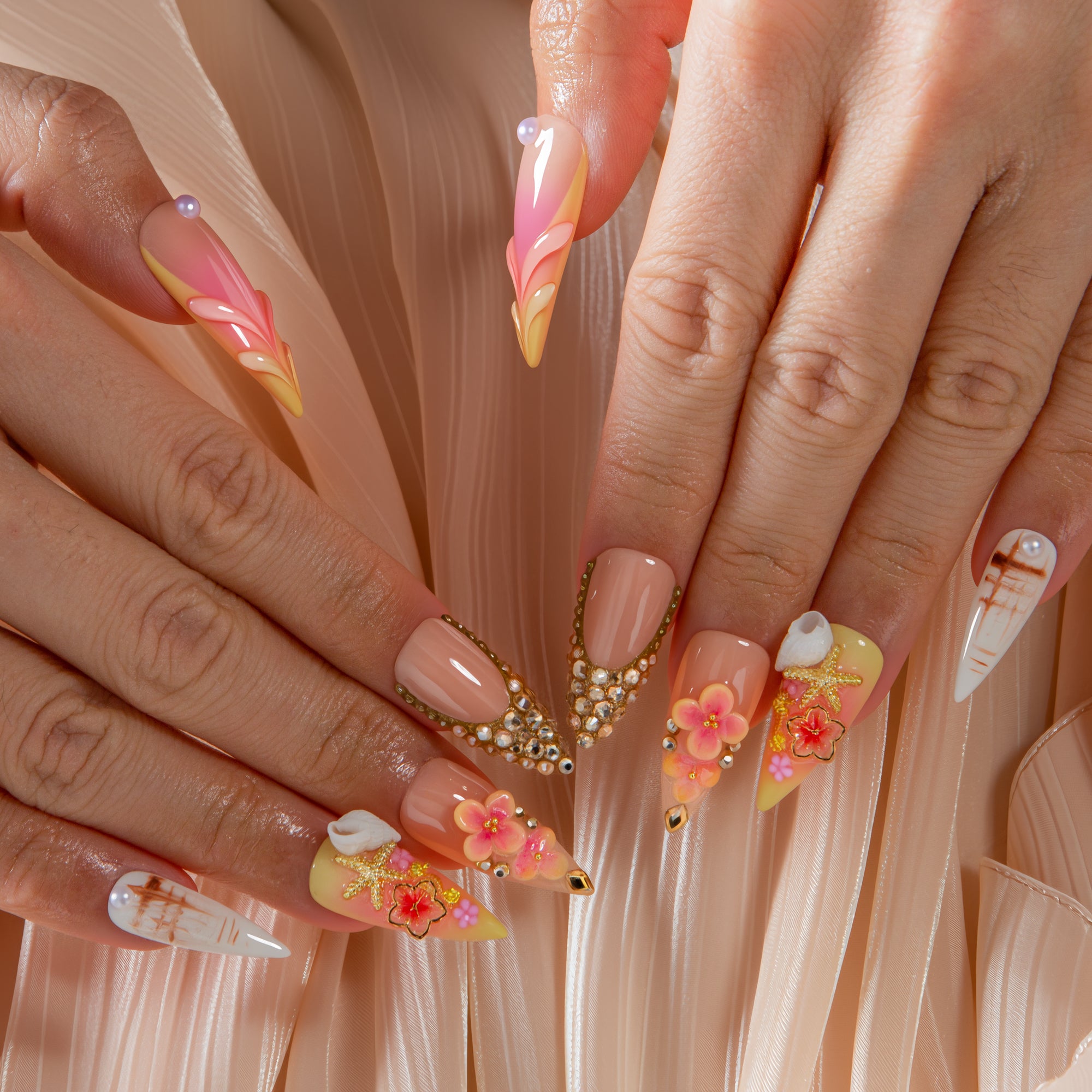 Coral Coast Handmade Nails H841