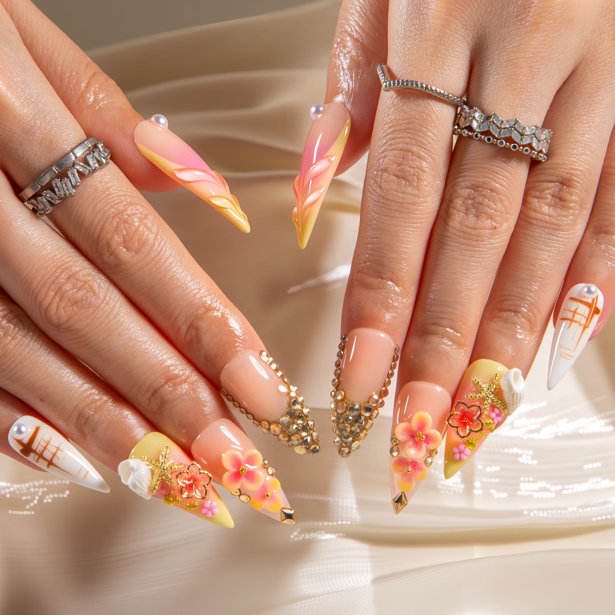 Coral Coast Handmade Nails H841