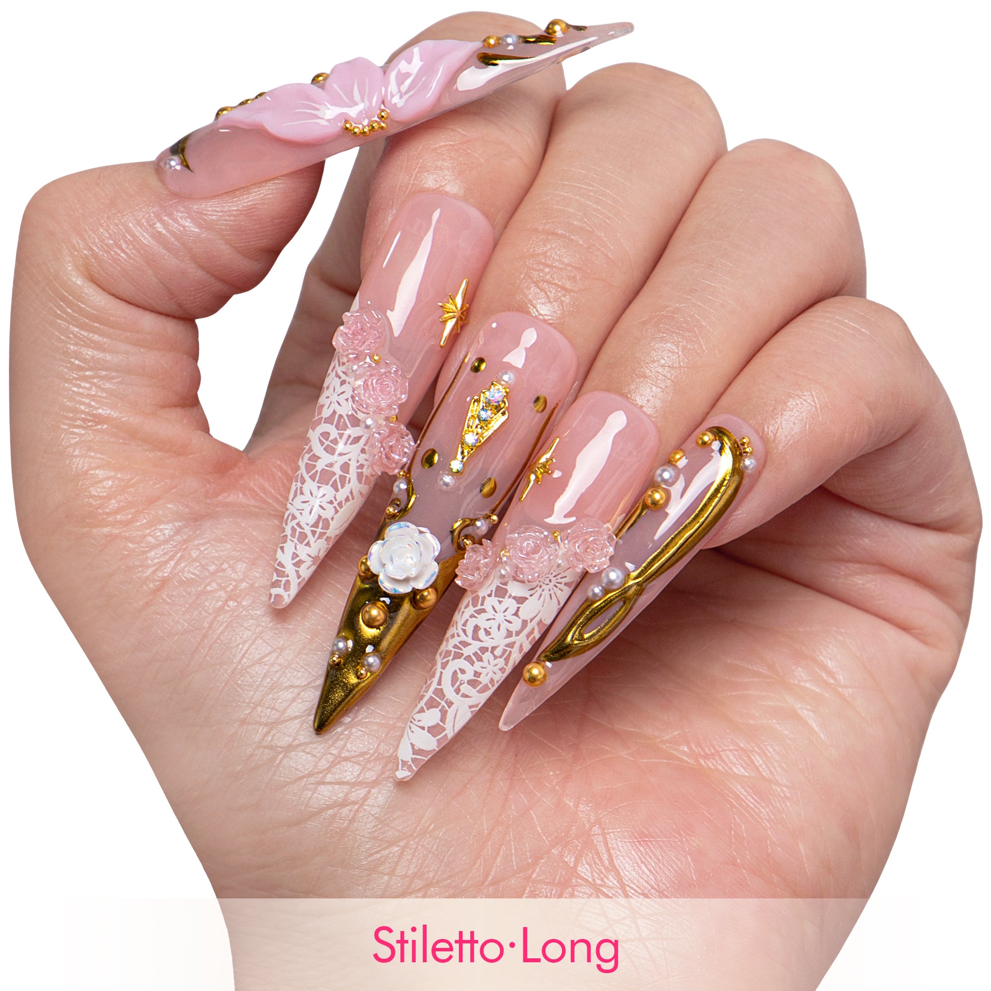 Blush Royale Handmade Nails H851