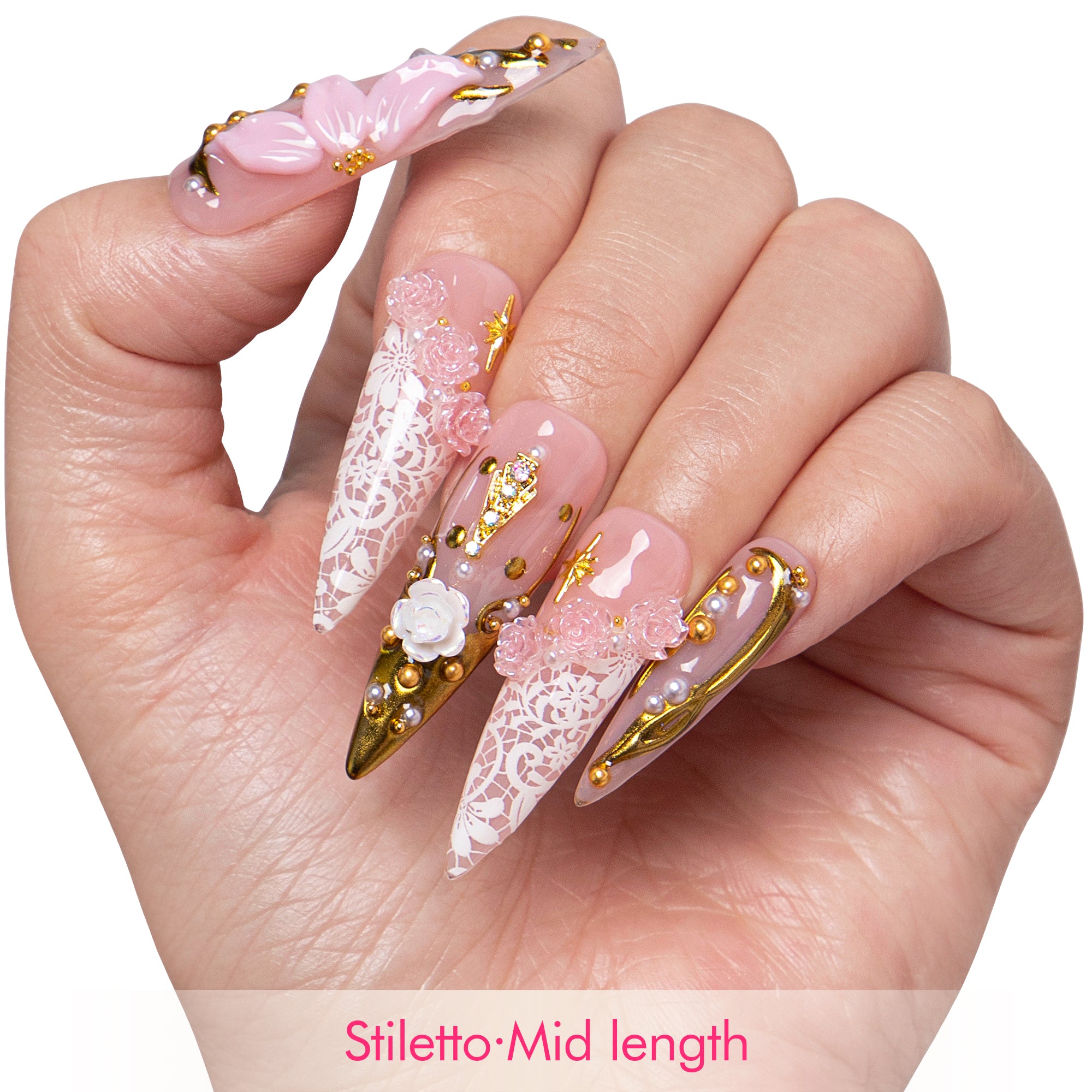 Blush Royale Handmade Nails H851