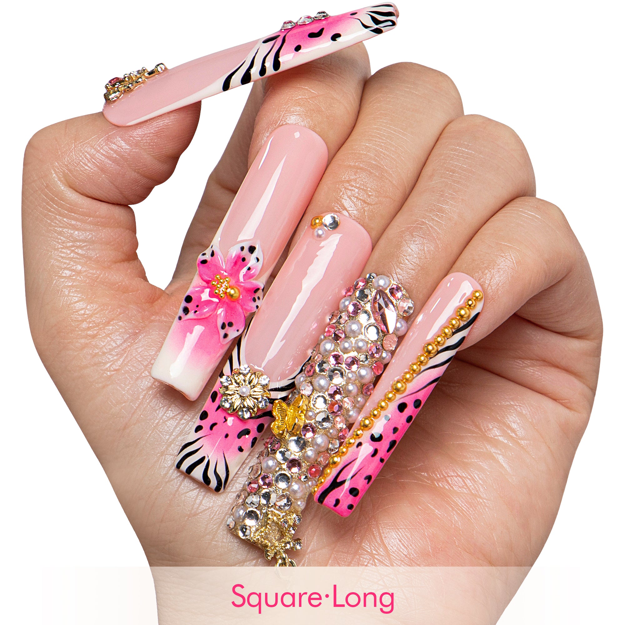 Glam Dynasty Handmade Nails H858