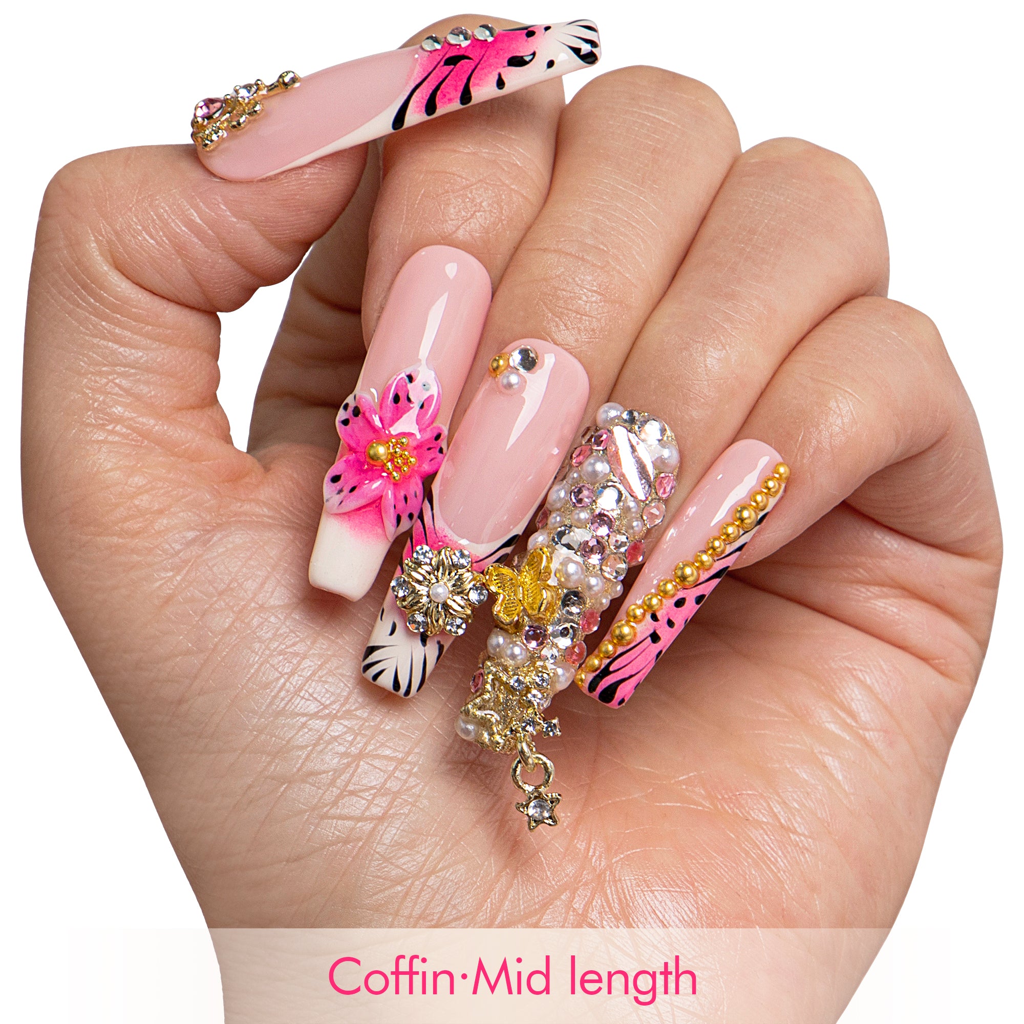Glam Dynasty Handmade Nails H858