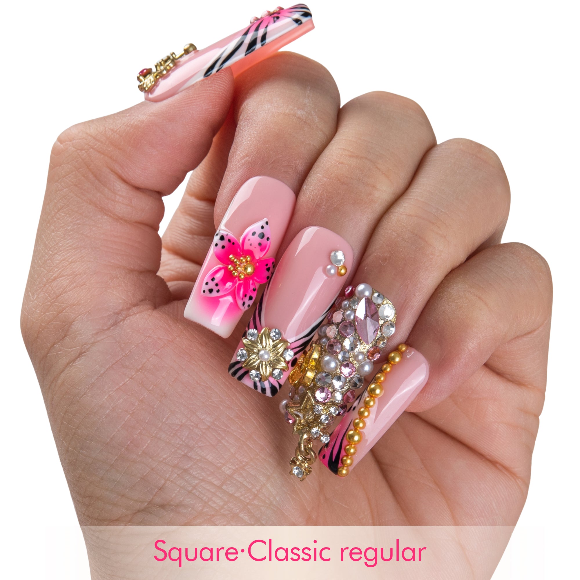 Glam Dynasty Handmade Nails H858