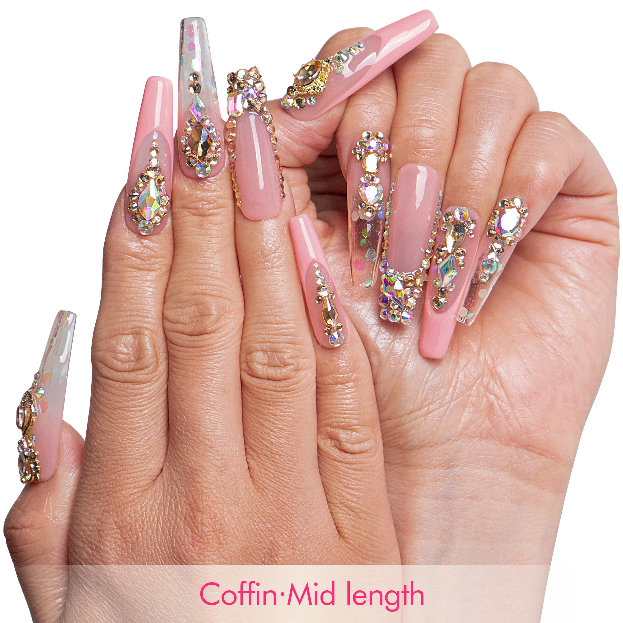 Crystal Empress Handmade Nails H860