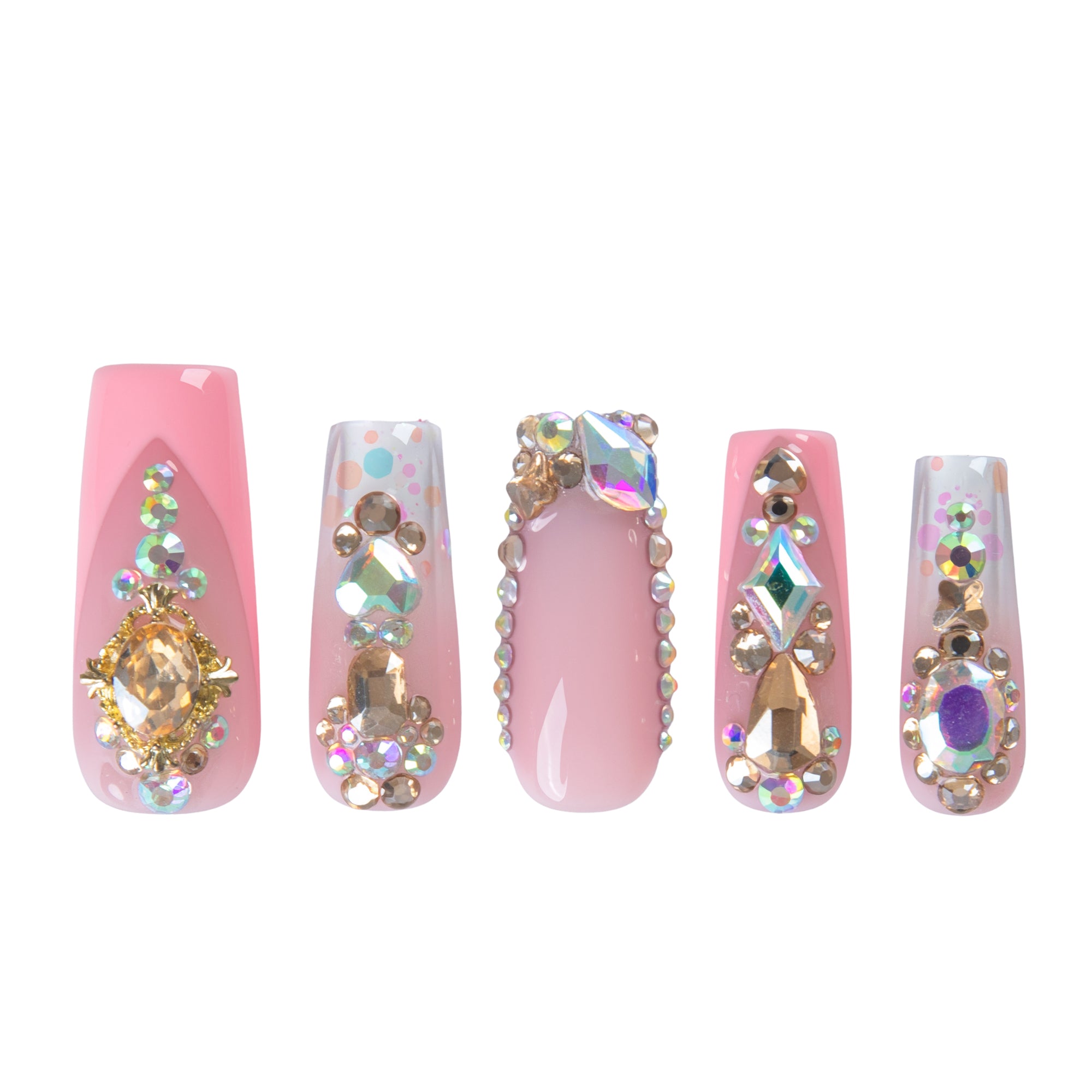 Crystal Empress Handmade Nails H860