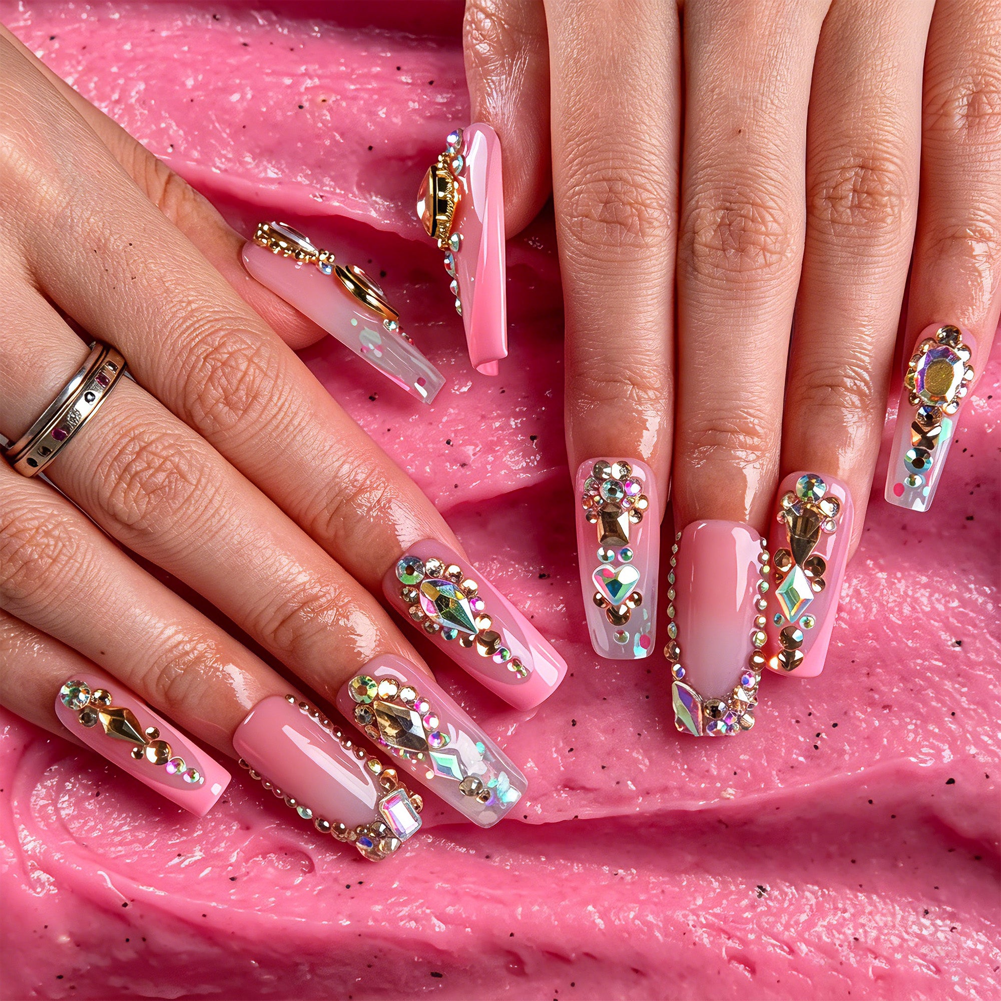 Crystal Empress Handmade Nails H860
