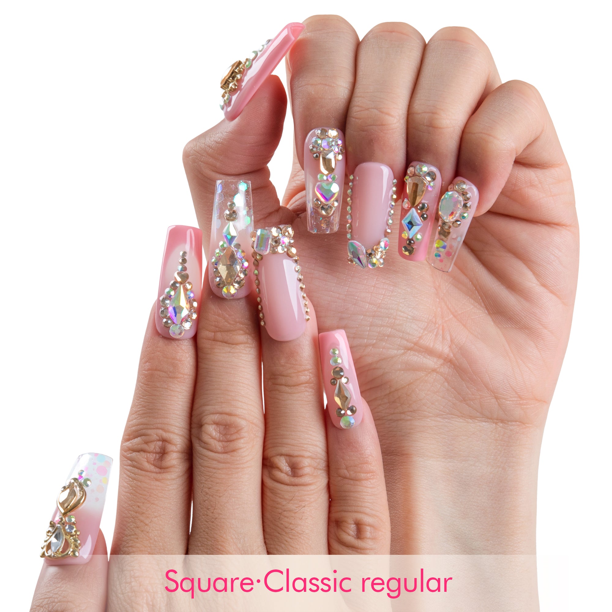 Crystal Empress Handmade Nails H860