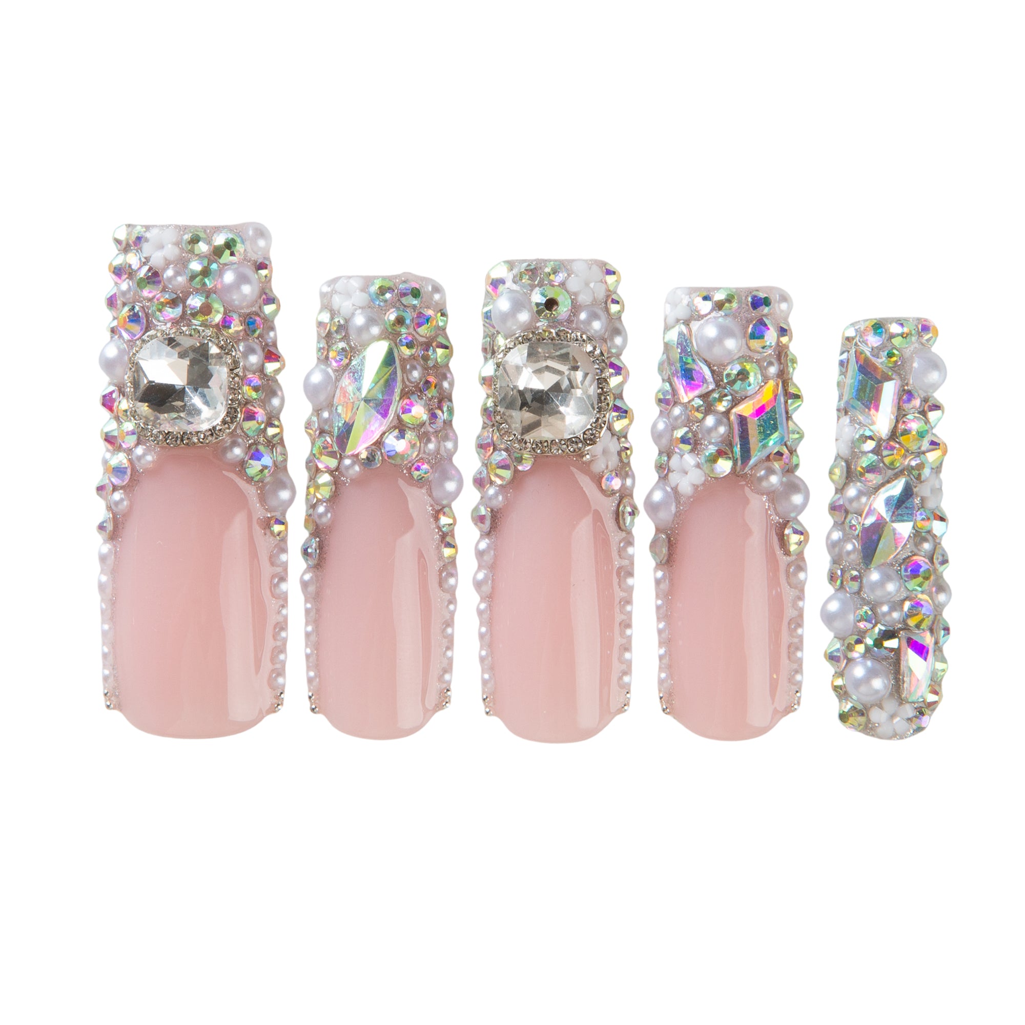 Crystal Couture Handmade Nails H862