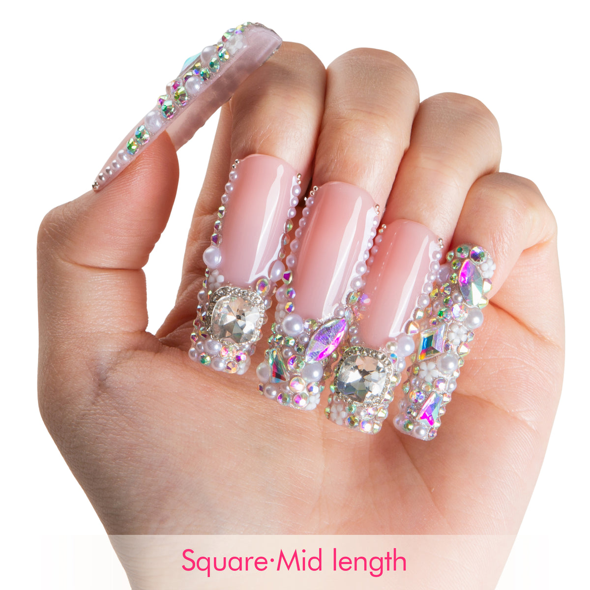 Crystal Couture Handmade Nails H862