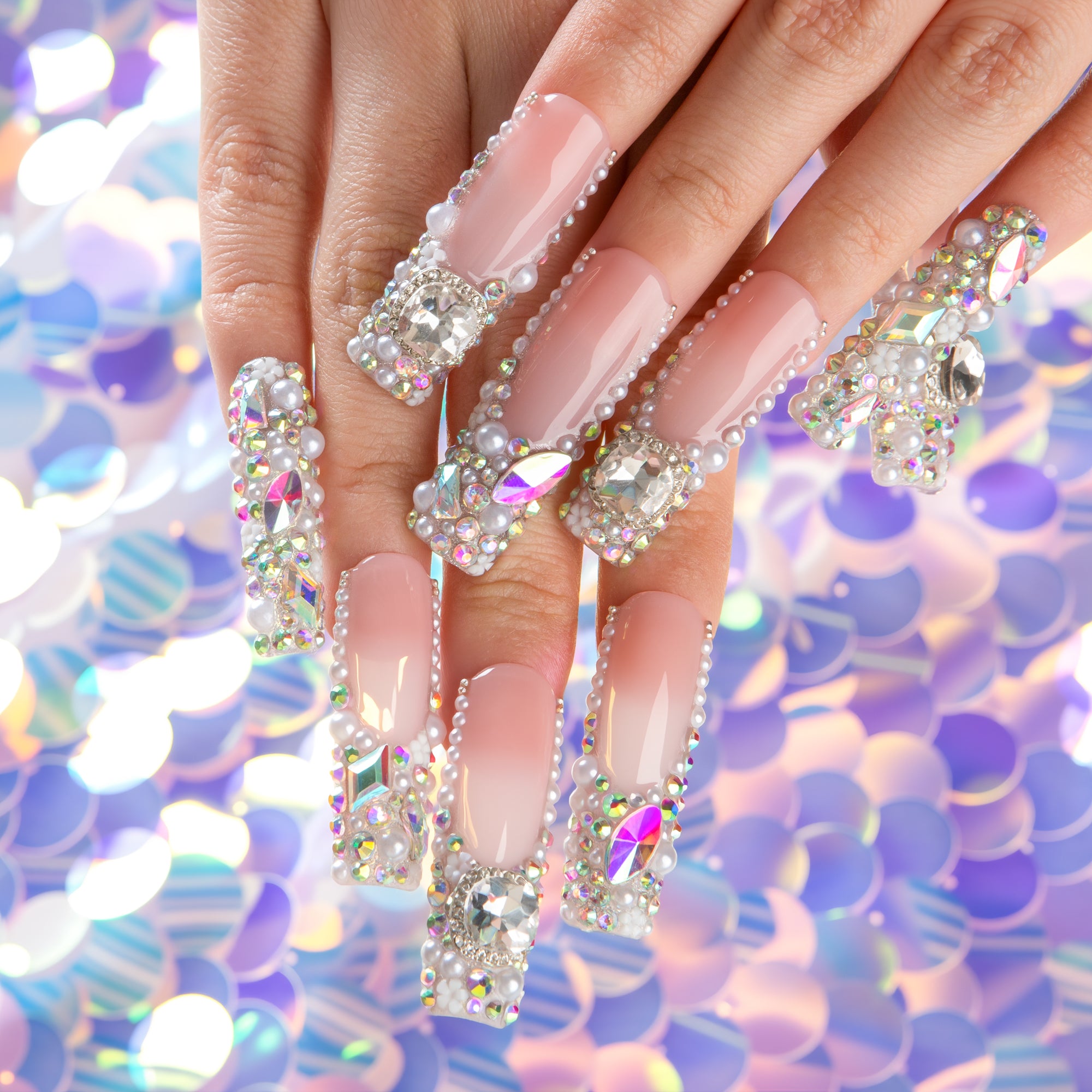 Crystal Couture Handmade Nails H862