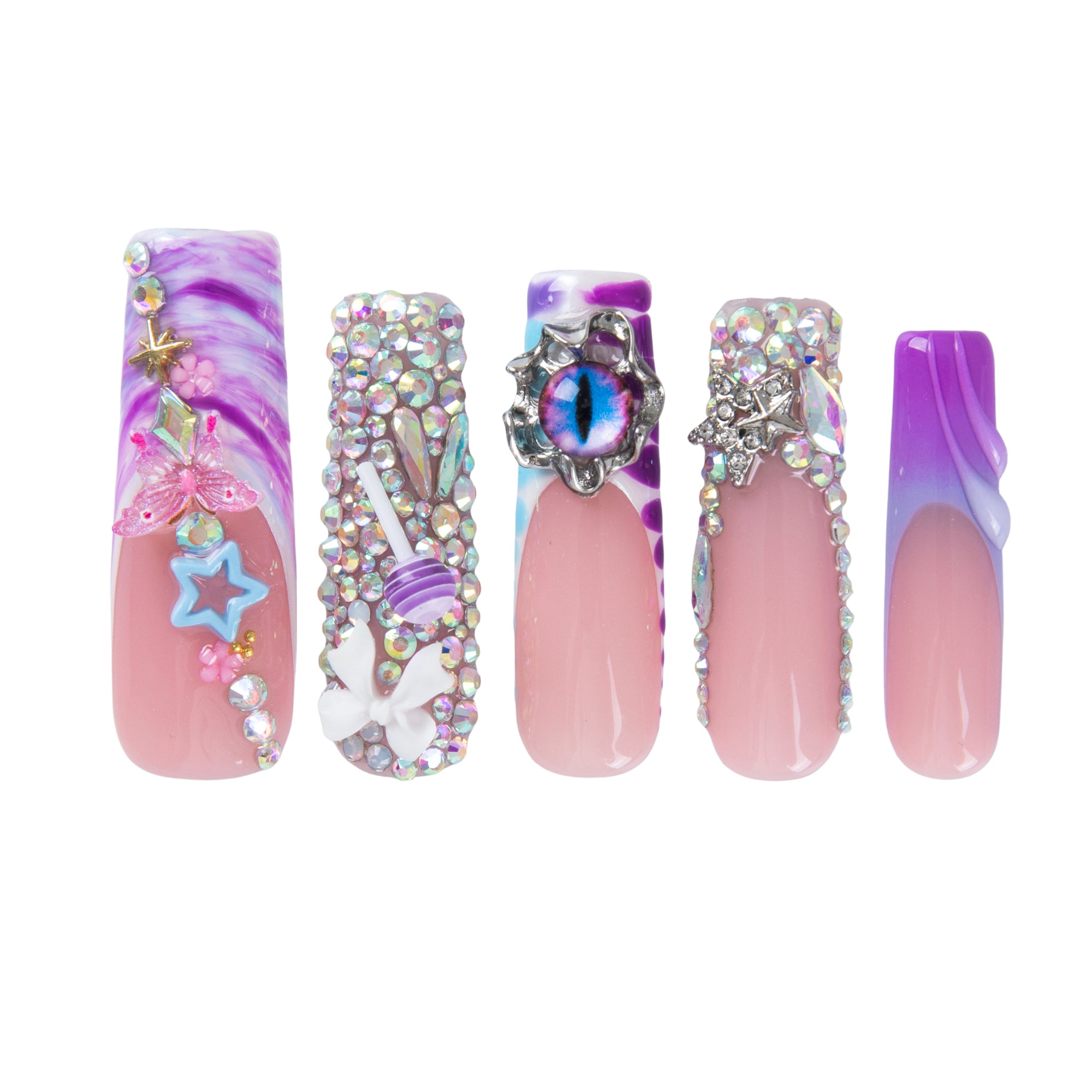 Cosmic Dream Handmade Nails H864