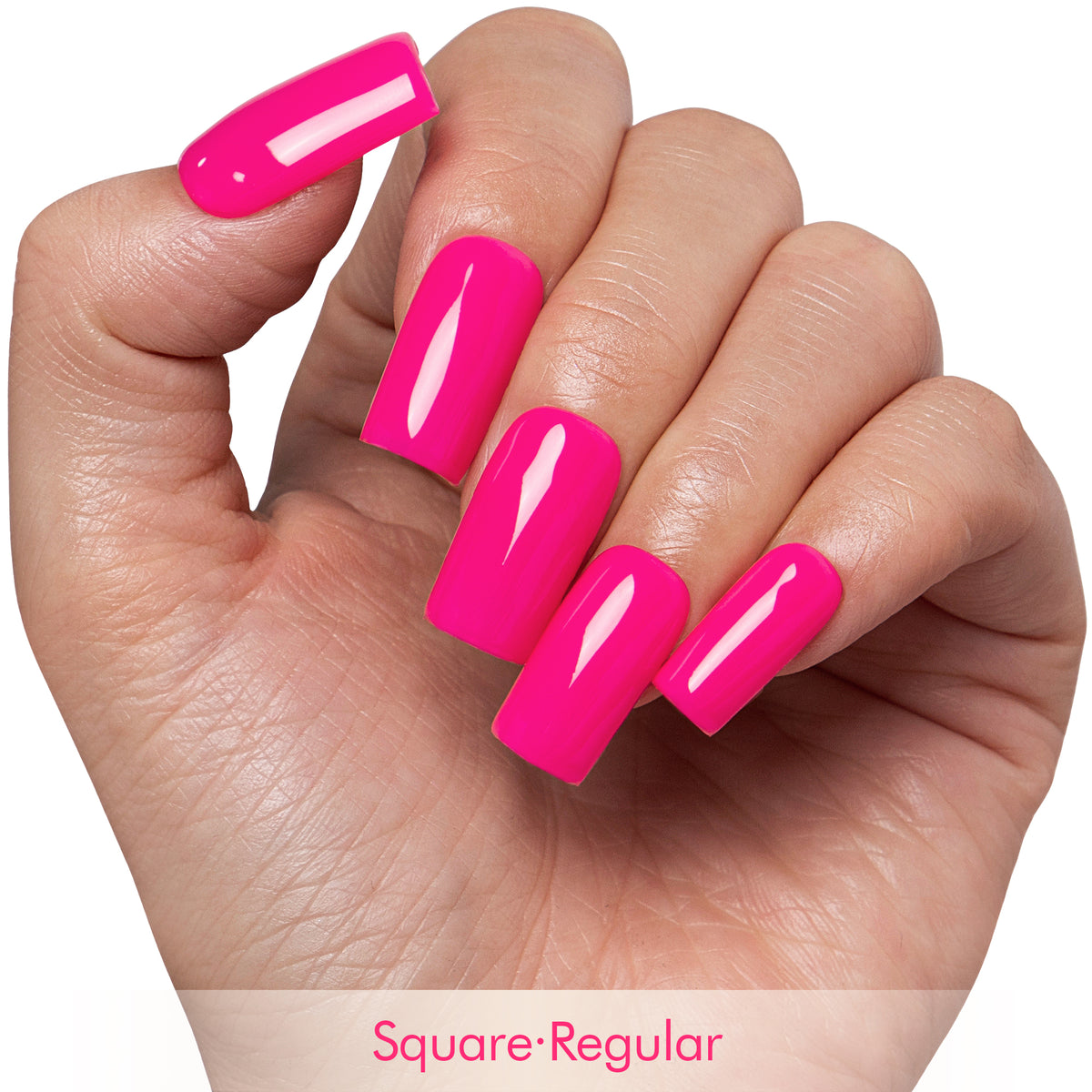 Baddie Pink Handmade Nails H865