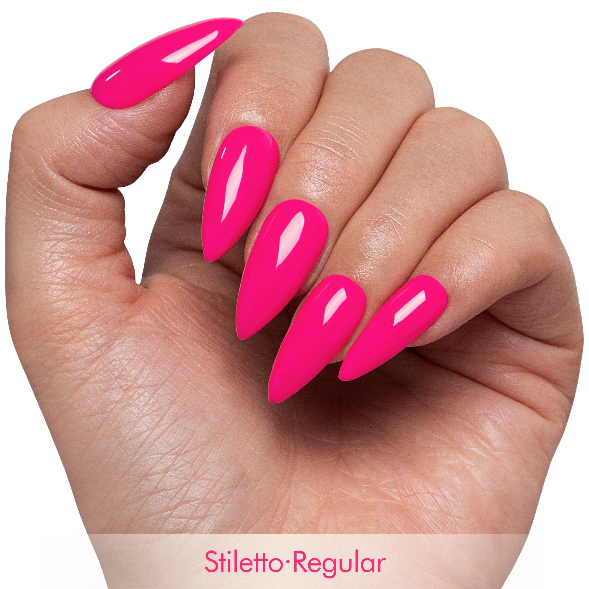 Baddie Pink Handmade Nails H865