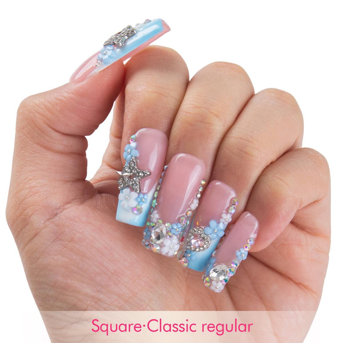 Sky Sanctuary Handmade Nails H875