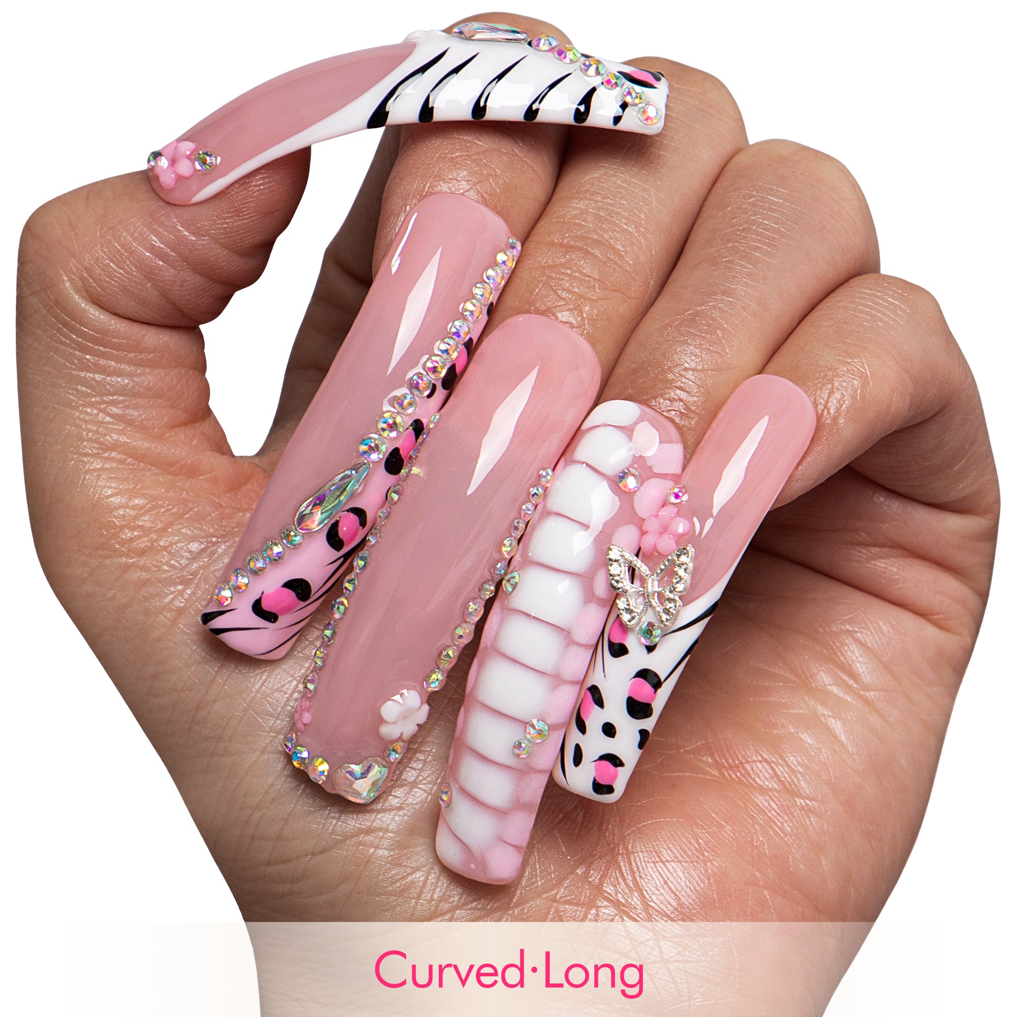 McBling Handmade Nails H876