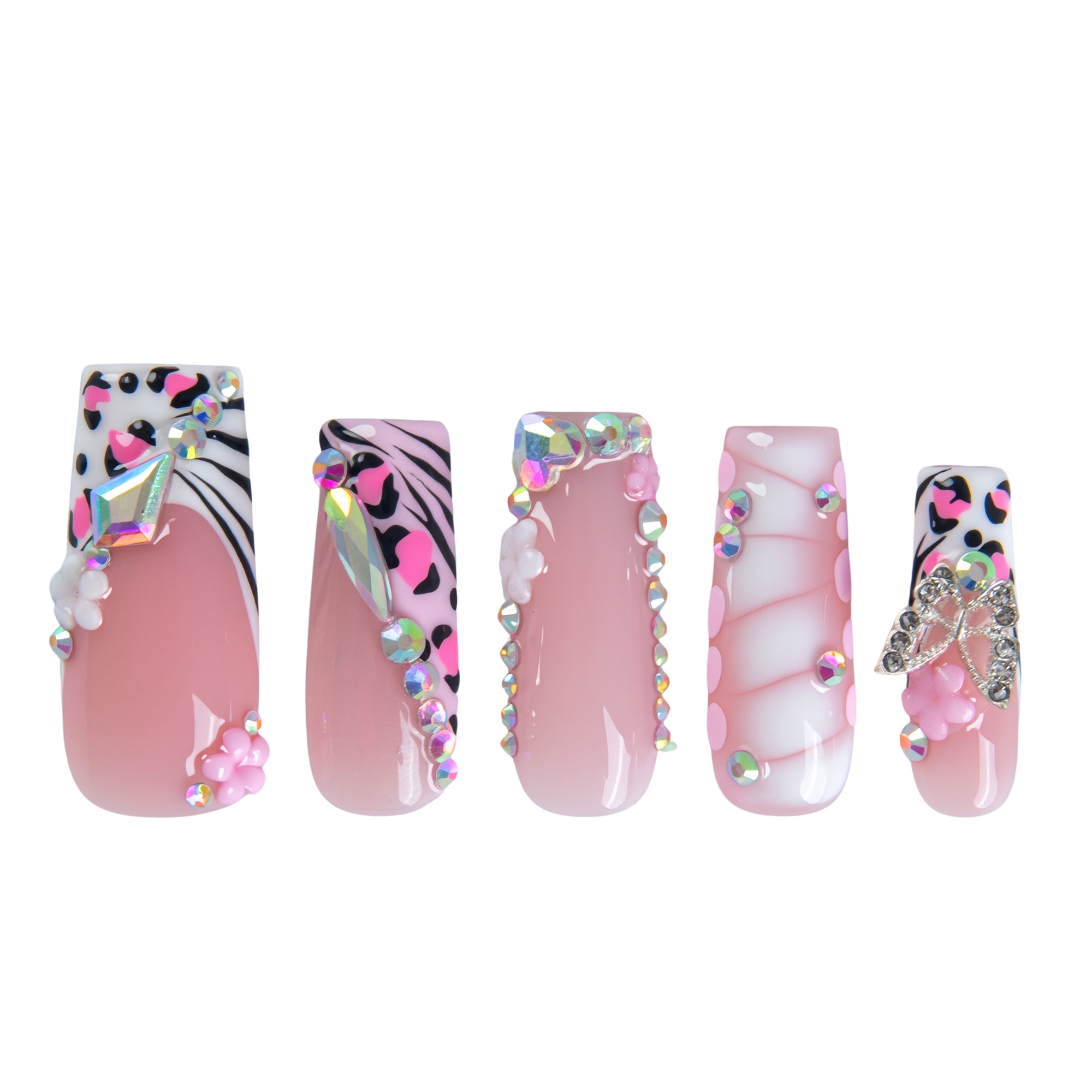 McBling Handmade Nails H876