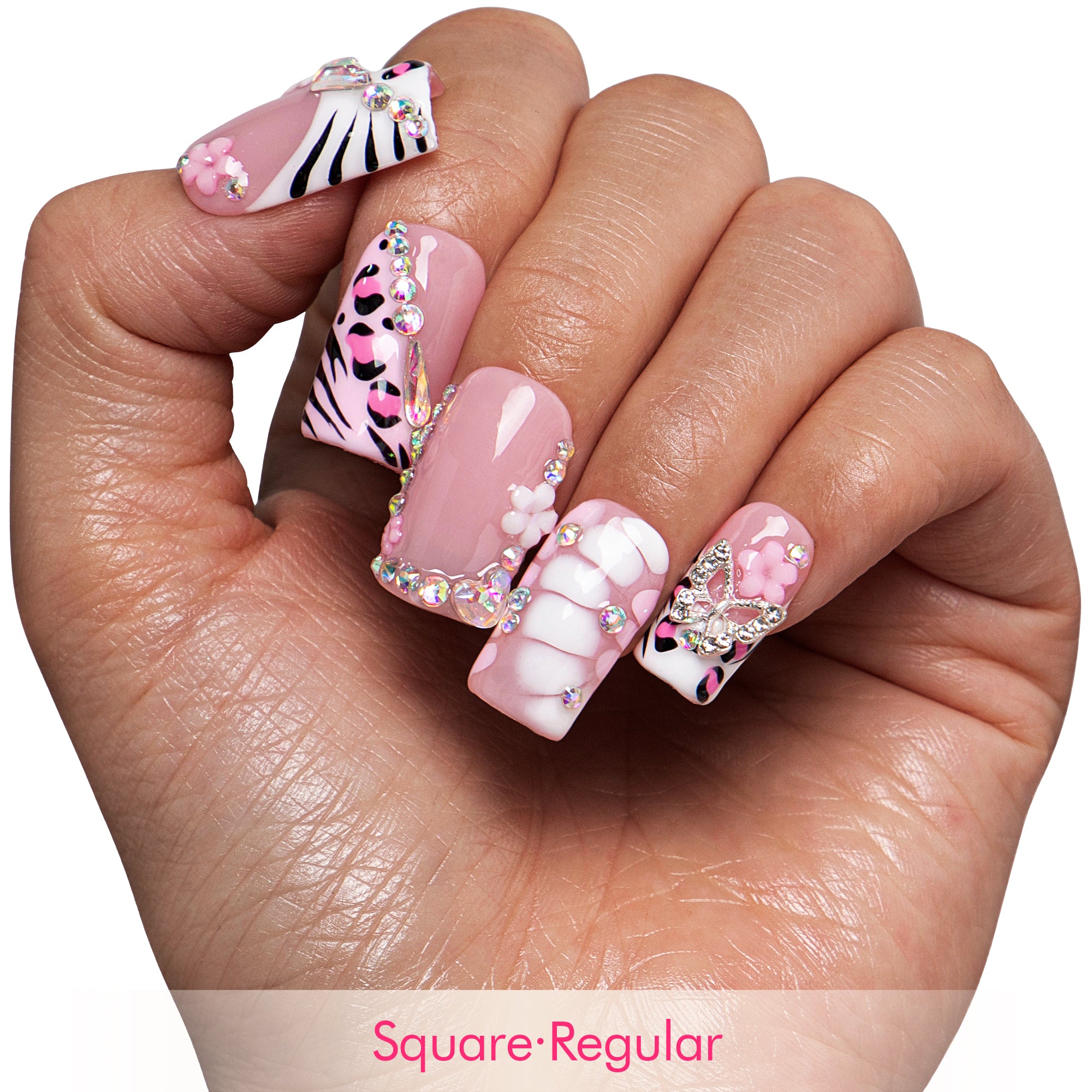 McBling Handmade Nails H876