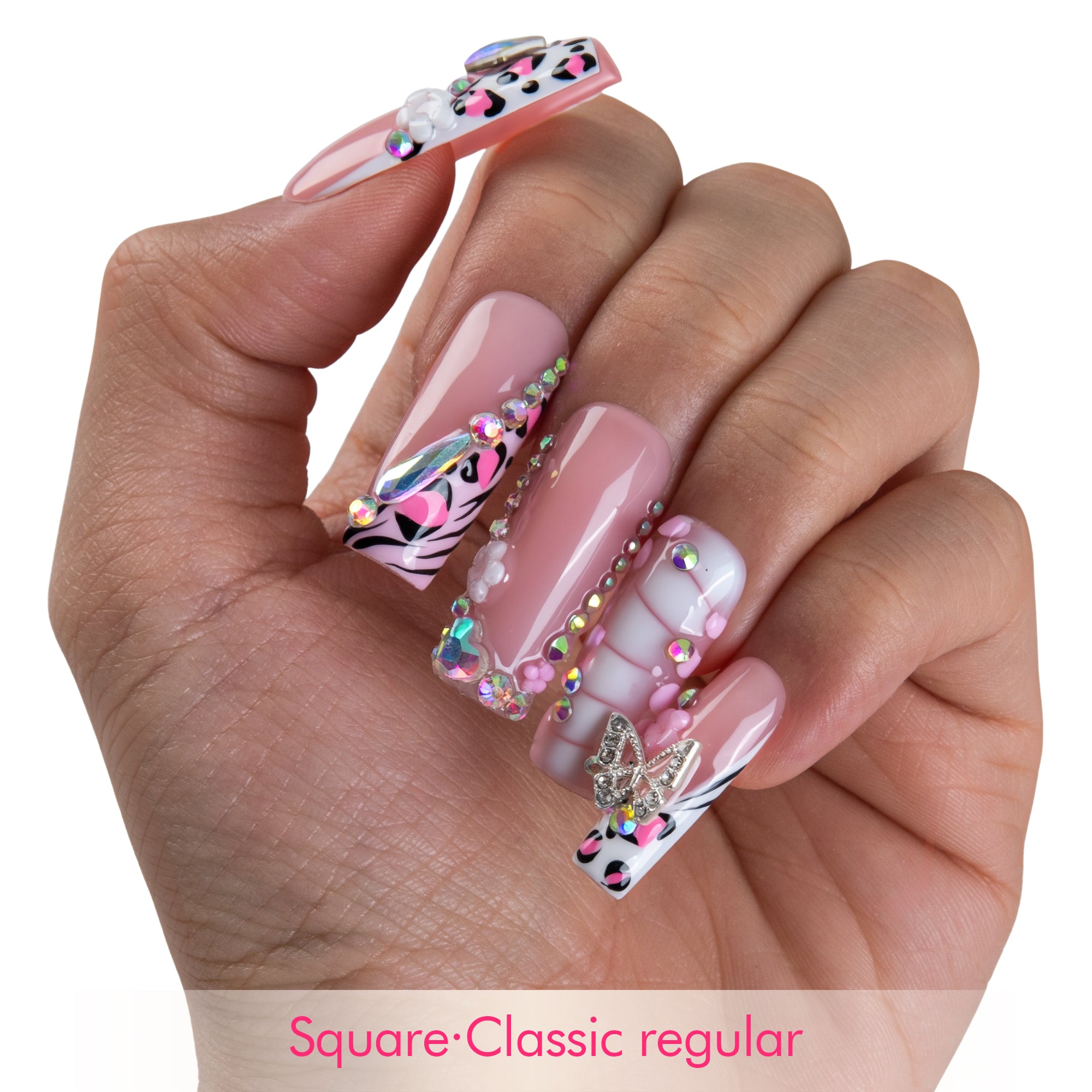 McBling Handmade Nails H876