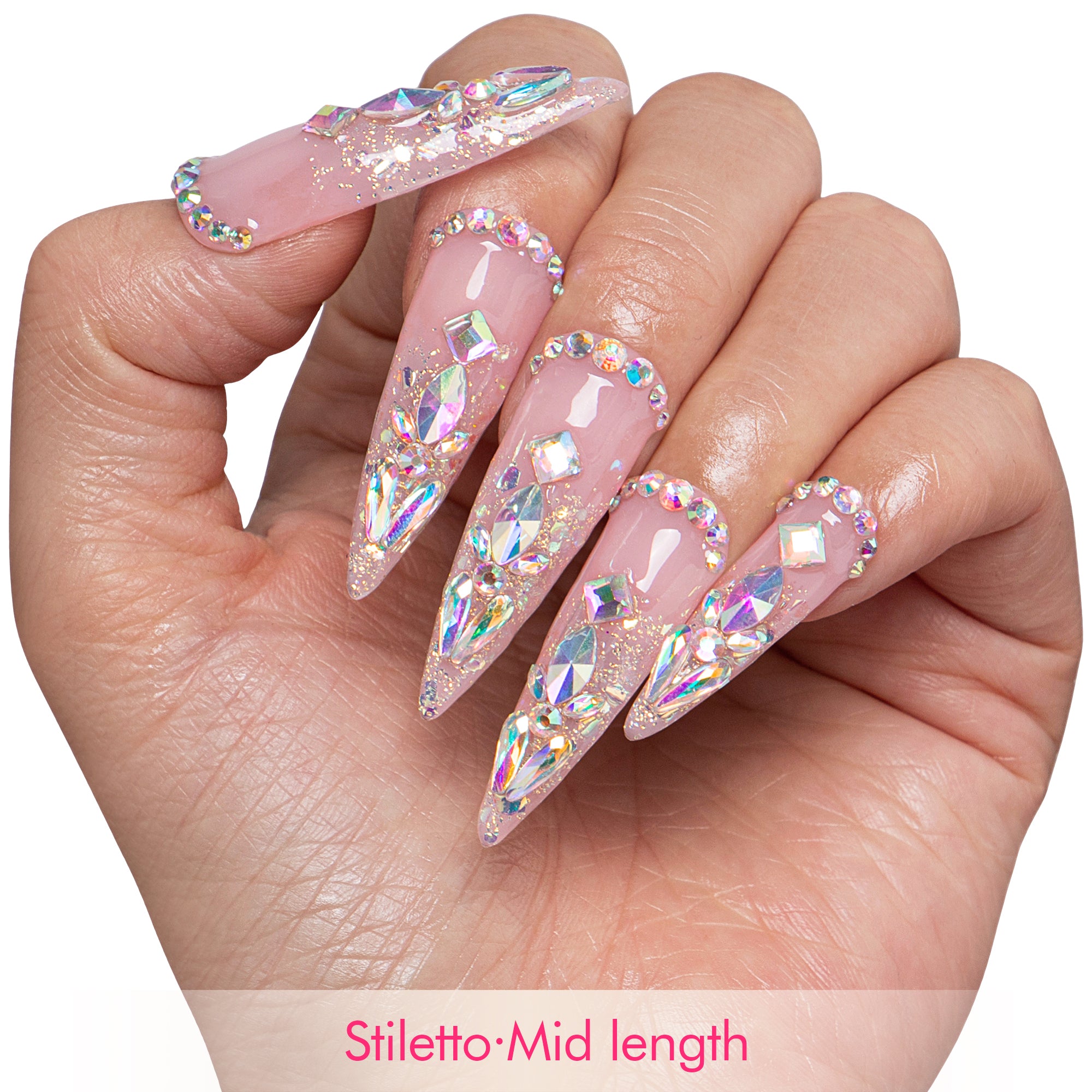 Diamond Mirage Handmade Nails H901