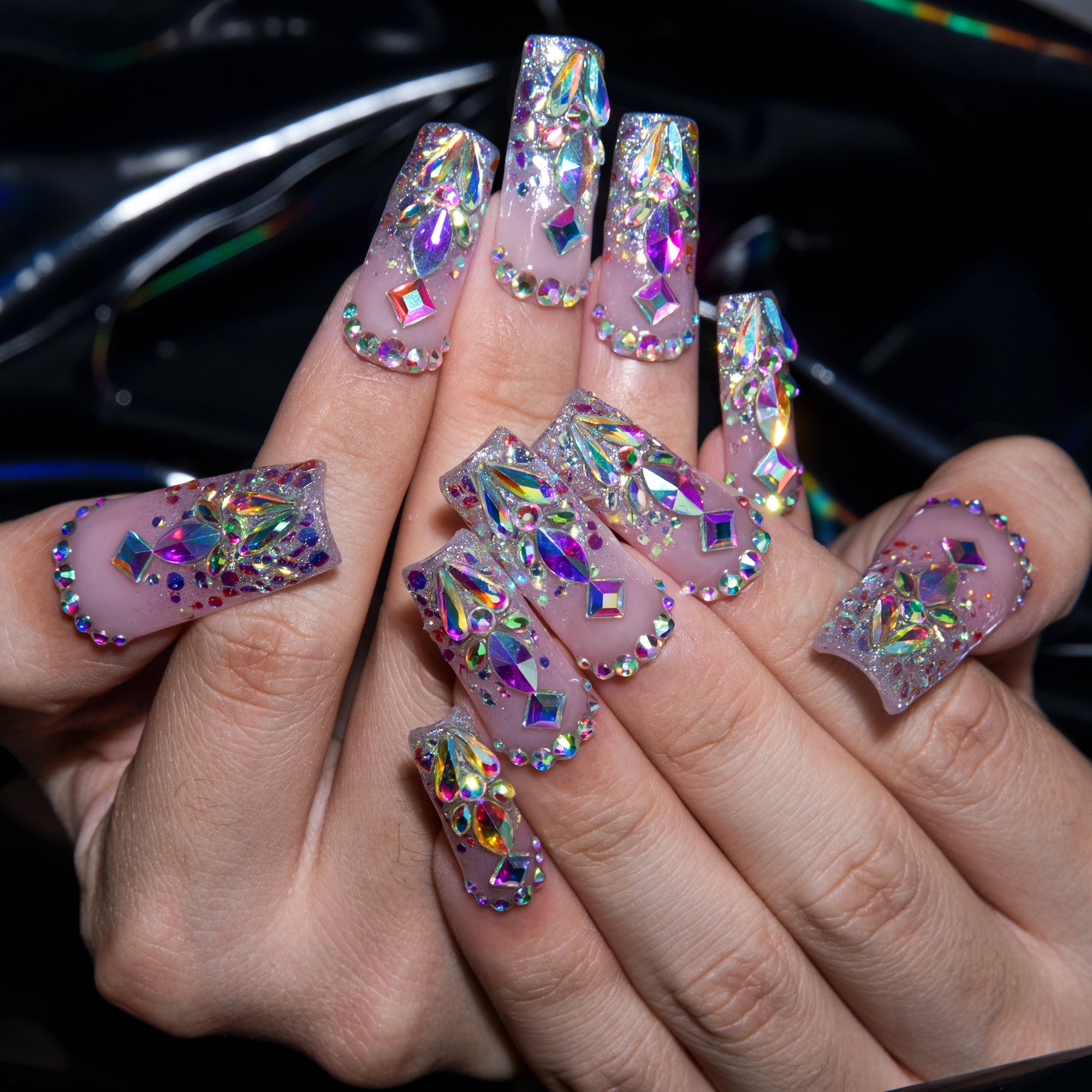 Diamond Mirage Handmade Nails H901