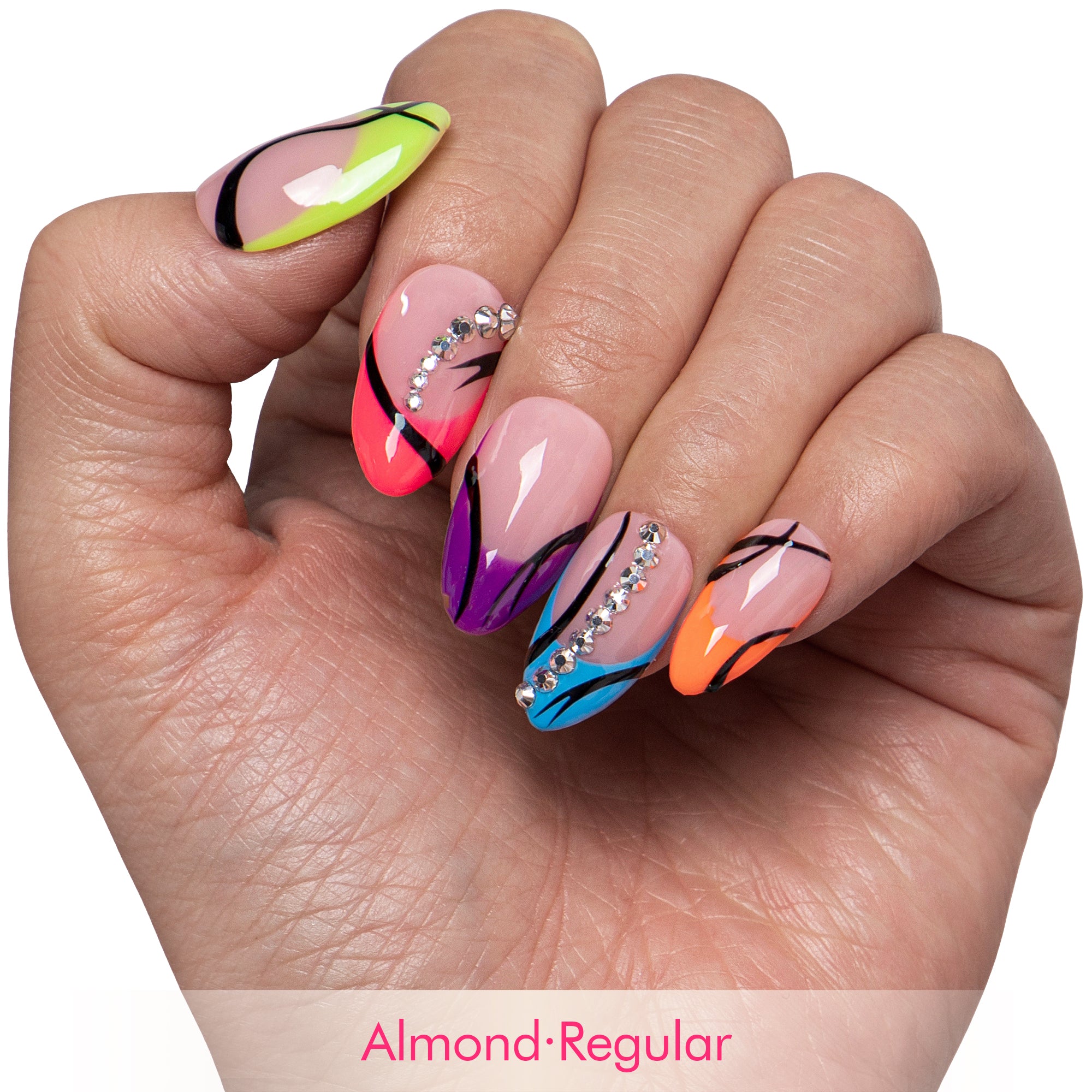 Cyber Glow Handmade Nails H902