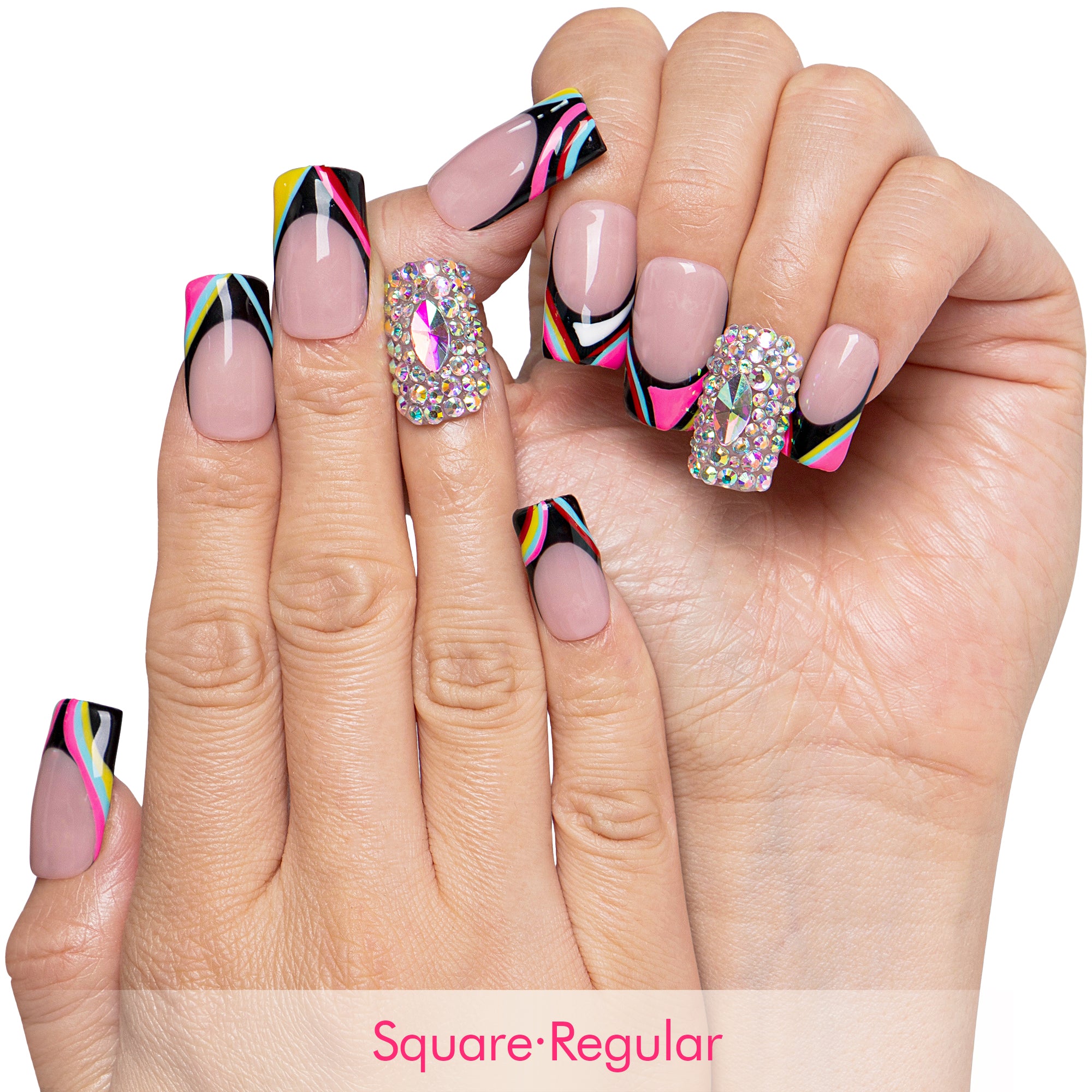 Disco Fever Handmade Nails H903