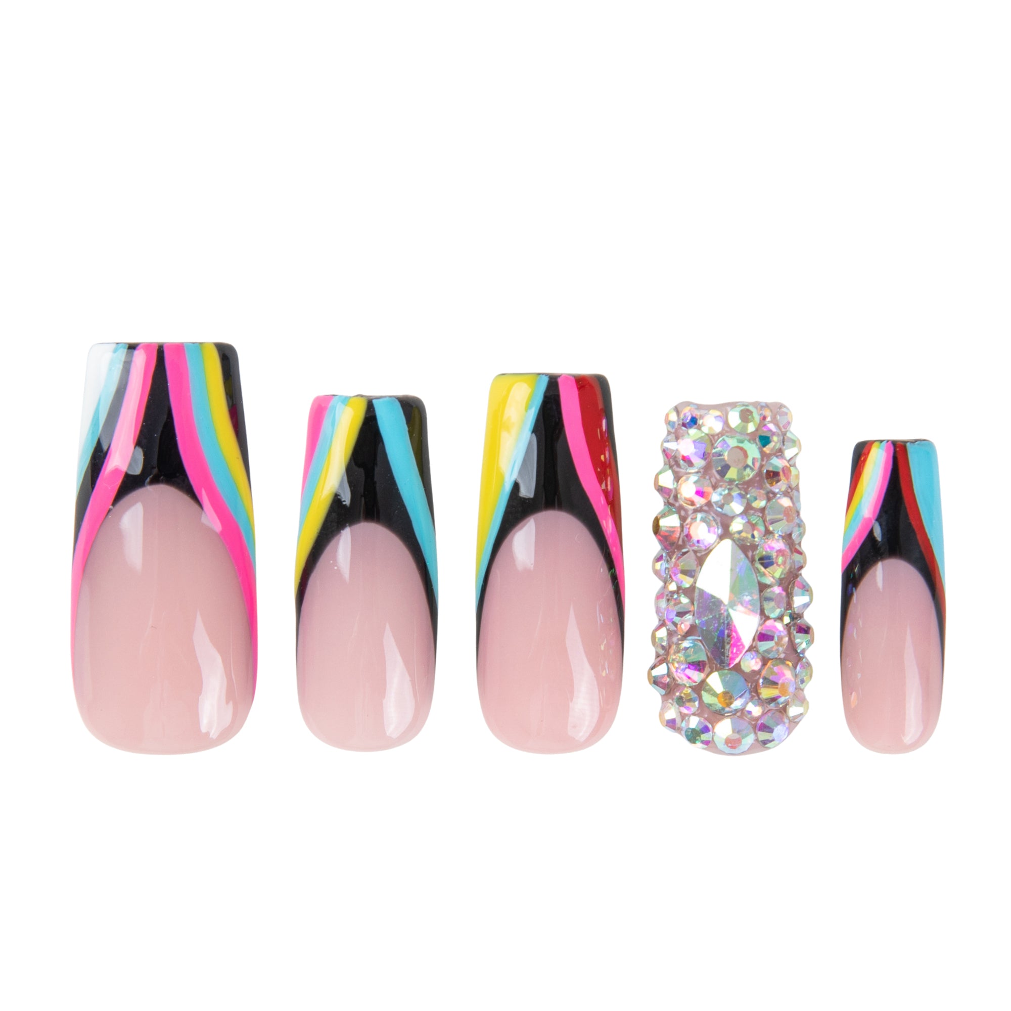 Disco Fever Handmade Nails H903