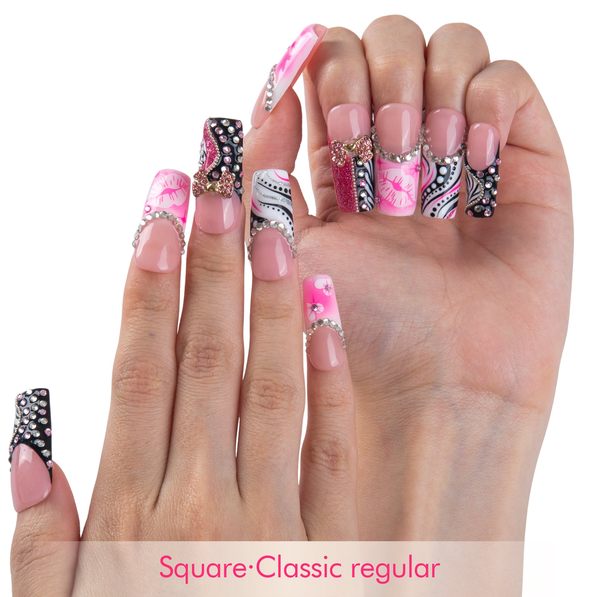 Pop princess Handmade Nails H904