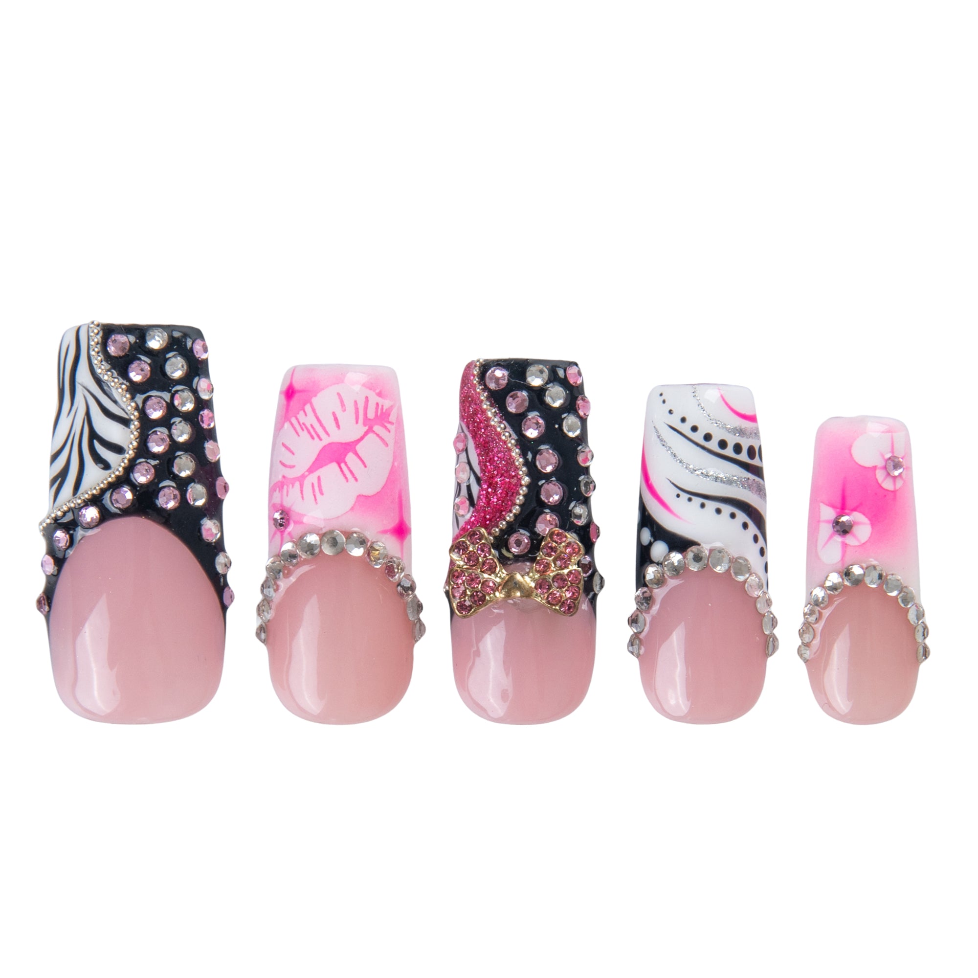 Pop princess Handmade Nails H904
