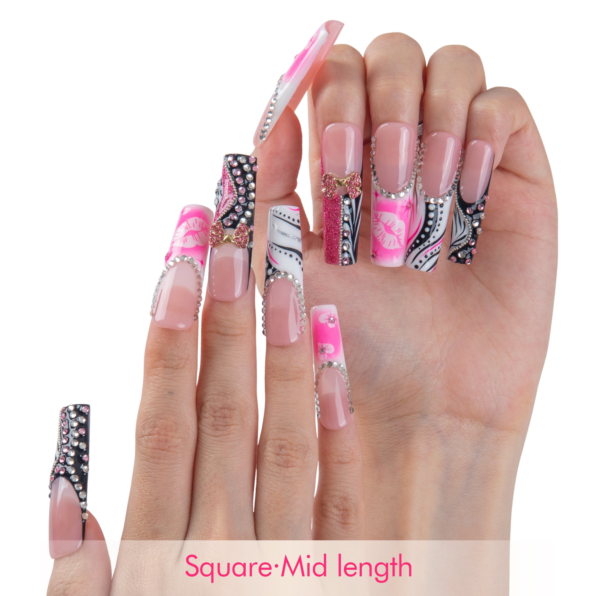Pop princess Handmade Nails H904