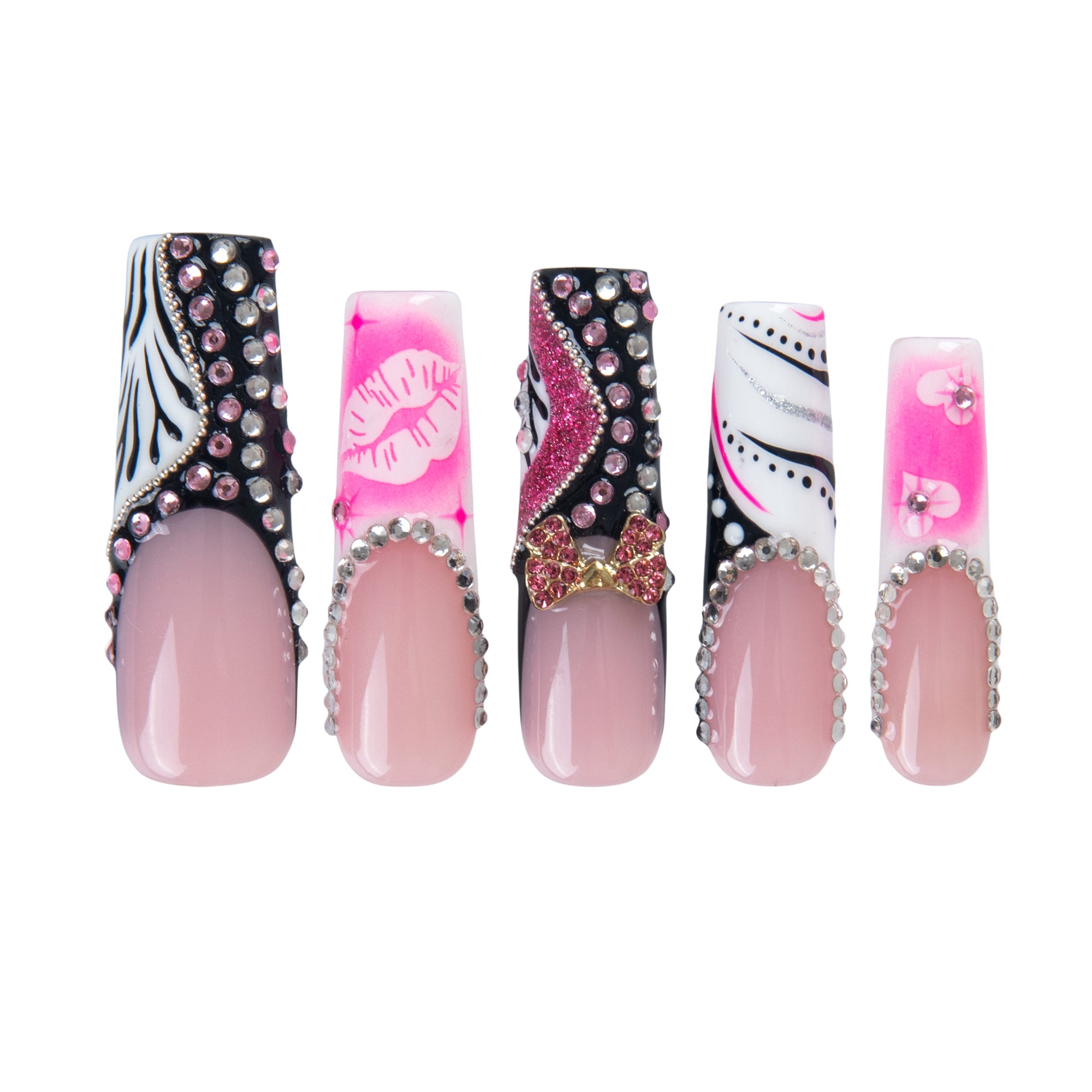 Pop princess Handmade Nails H904