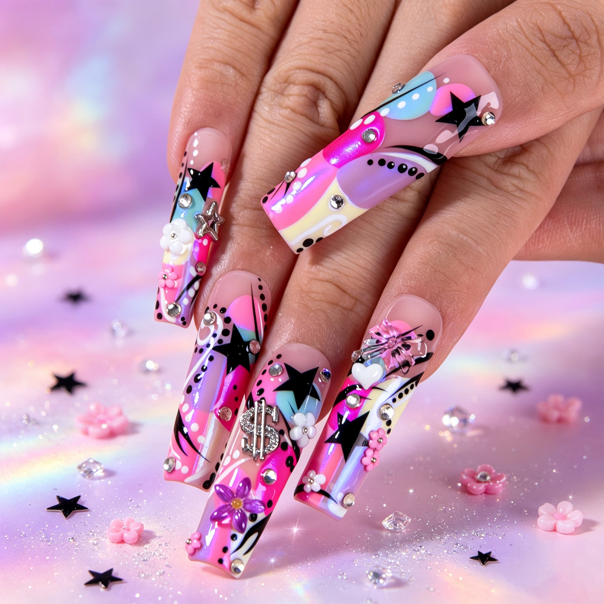 Y2K Dreamgirl Handmade Nails H913