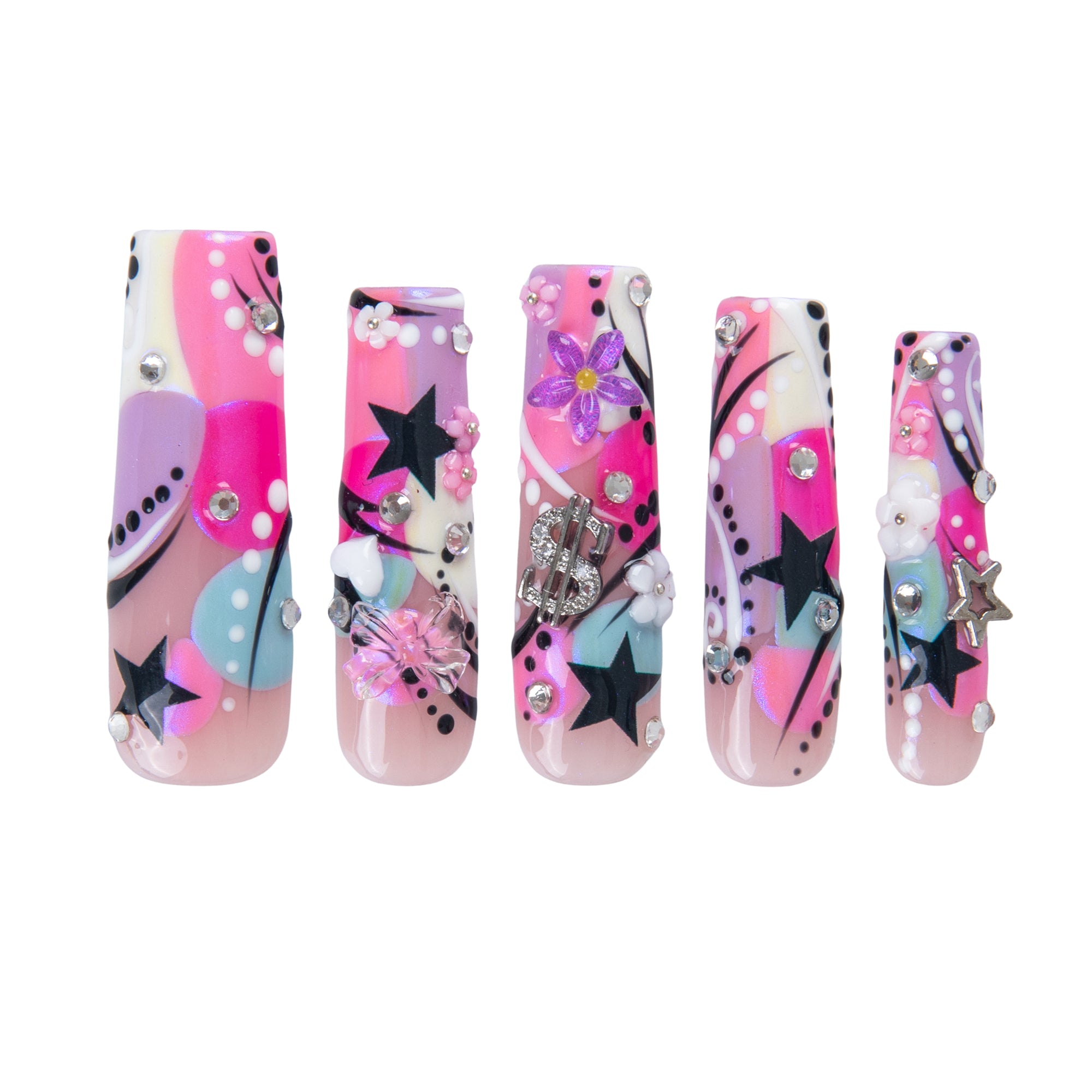 Y2K Dreamgirl Handmade Nails H913