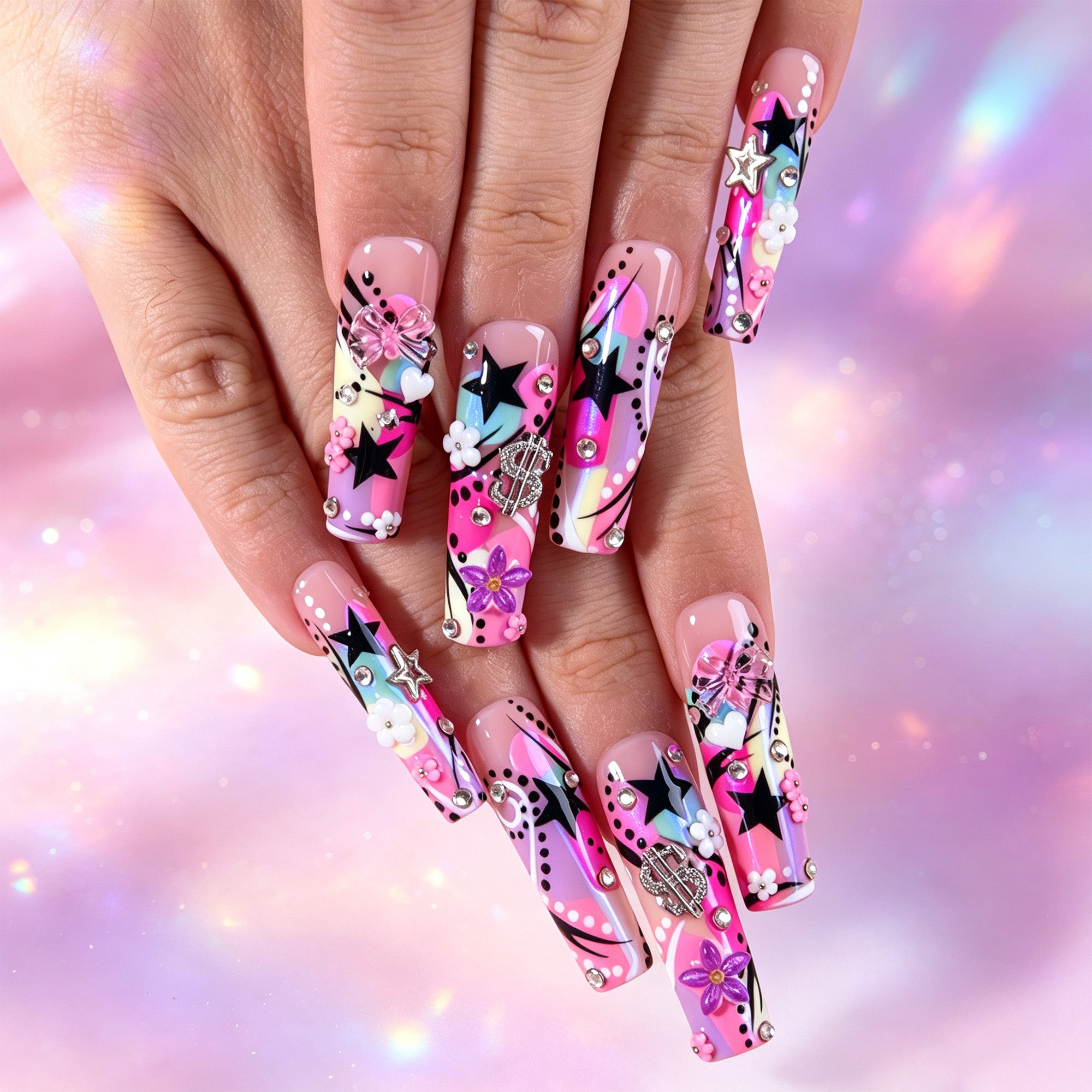 Y2K Dreamgirl Handmade Nails H913