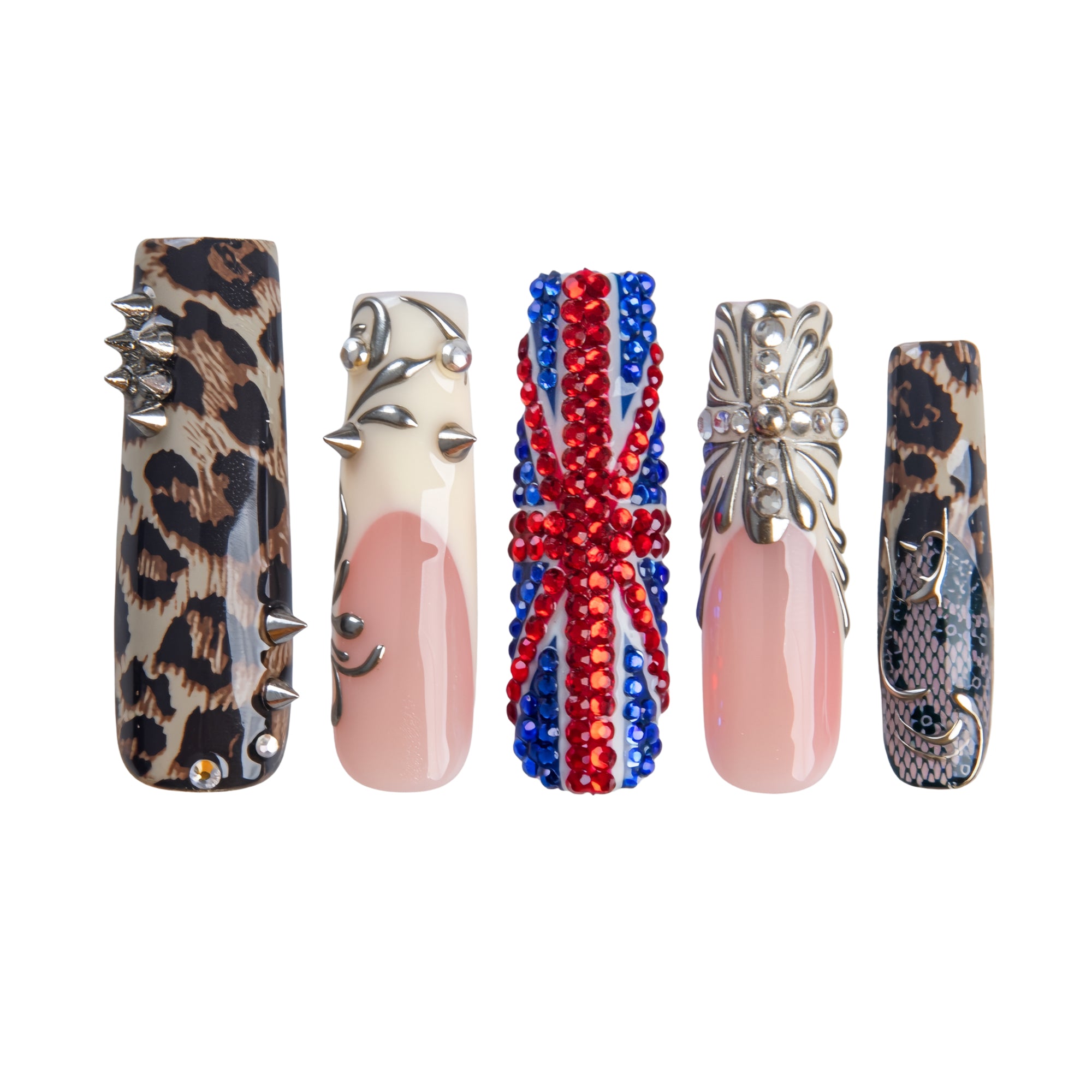 Royal Rebel Handmade Nails H923