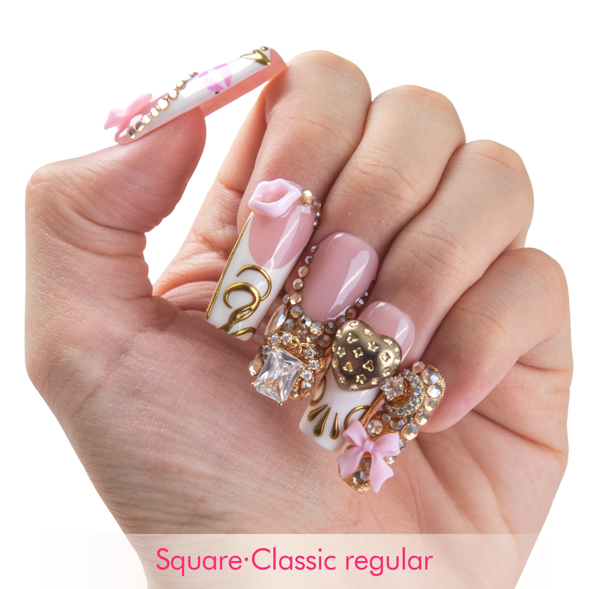 Pink Devotion Handmade Nails H925
