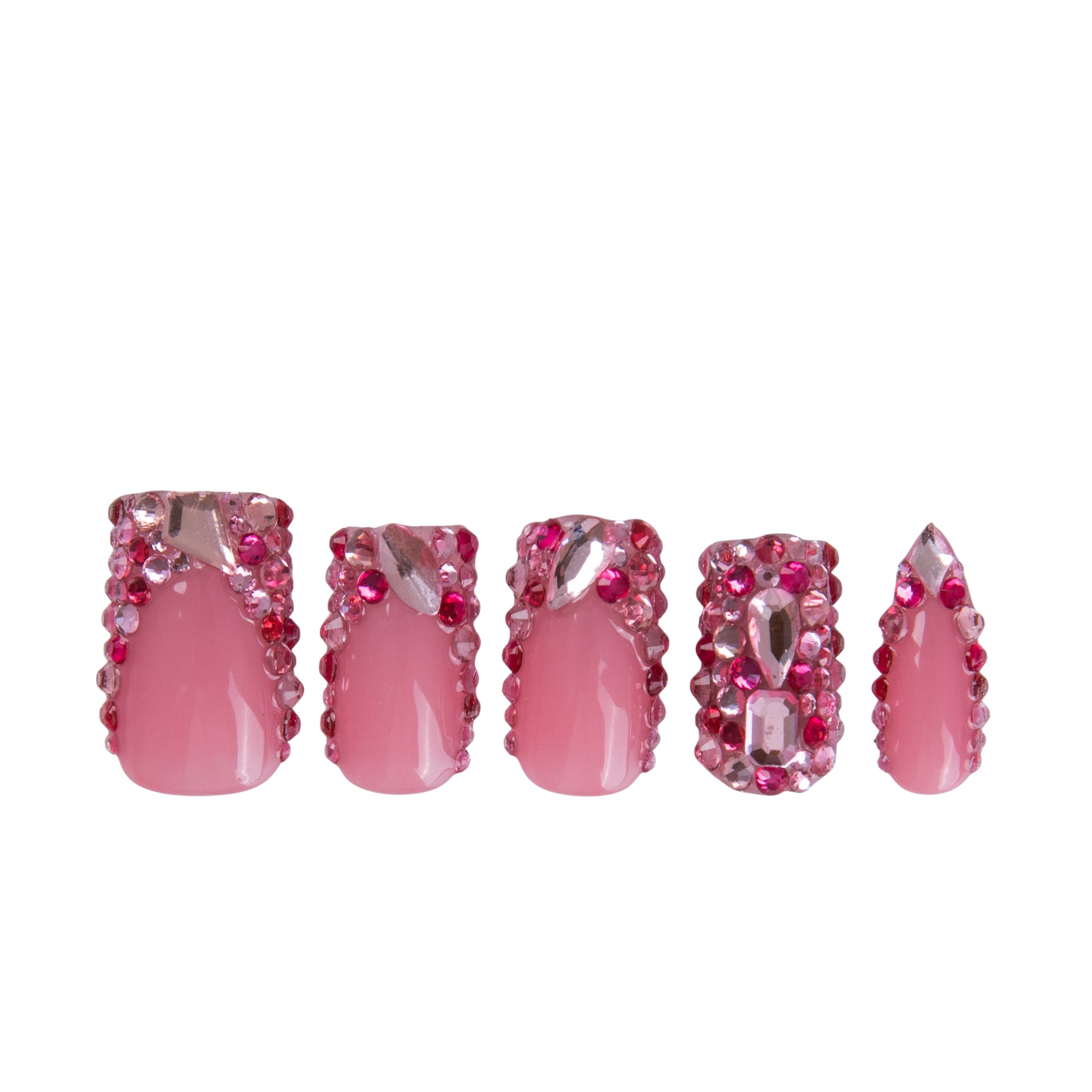 Blush Radiance Handmade Nails H942