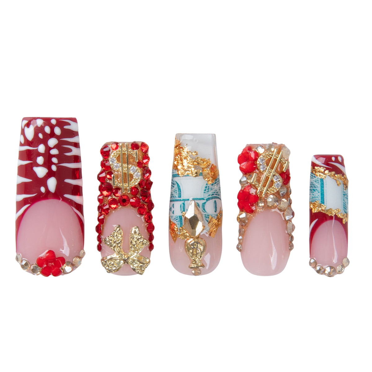 Lucky Treasure Handmade Nails H951