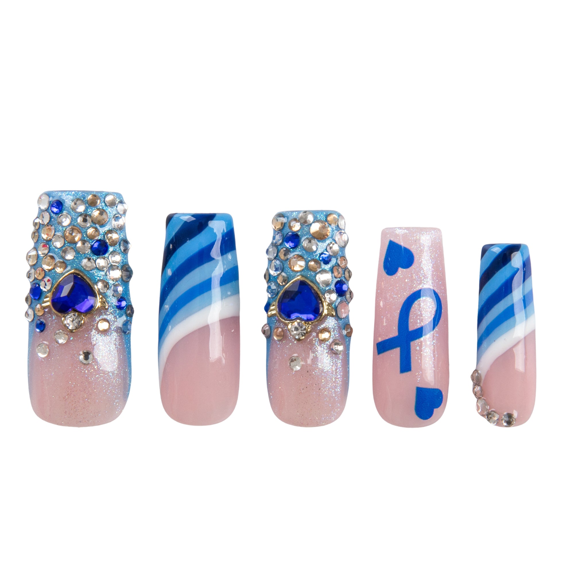 Hope Prevails Handmade Nails H977