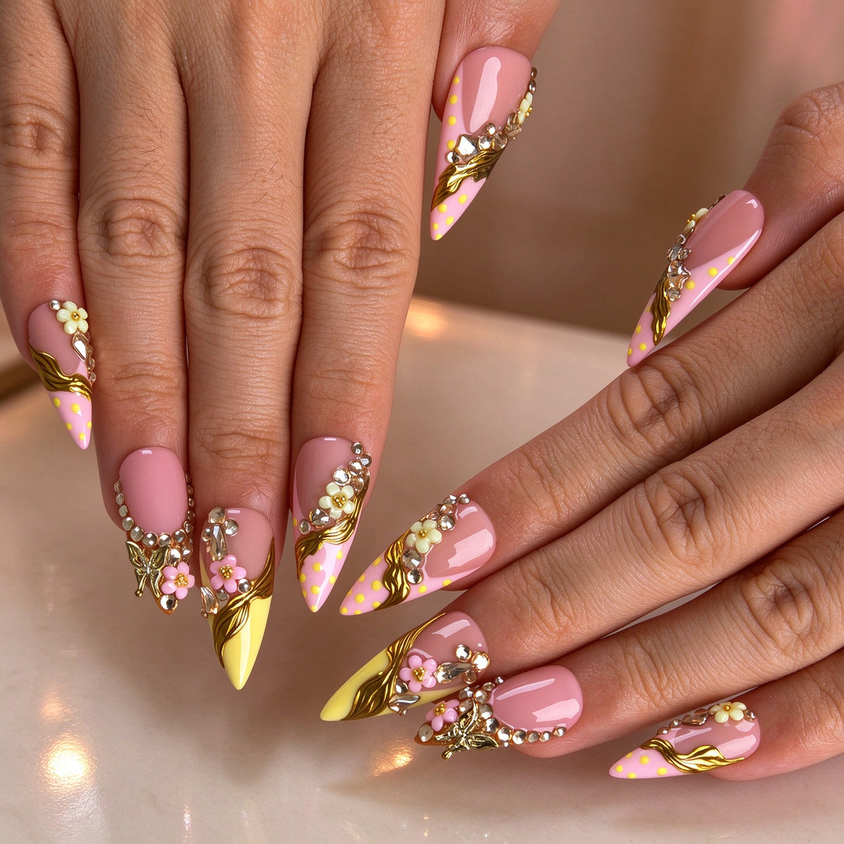 Sunny Reverie Handmade Nails H995