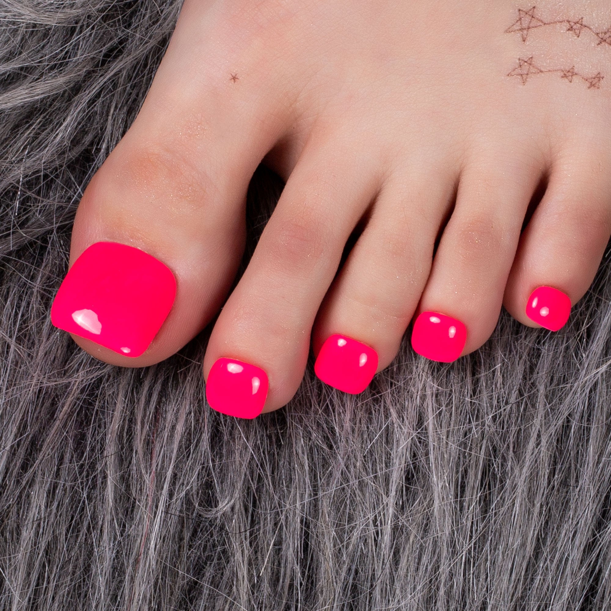Hot Barbie T422 Toe Nails - 20Pcs Free Size
