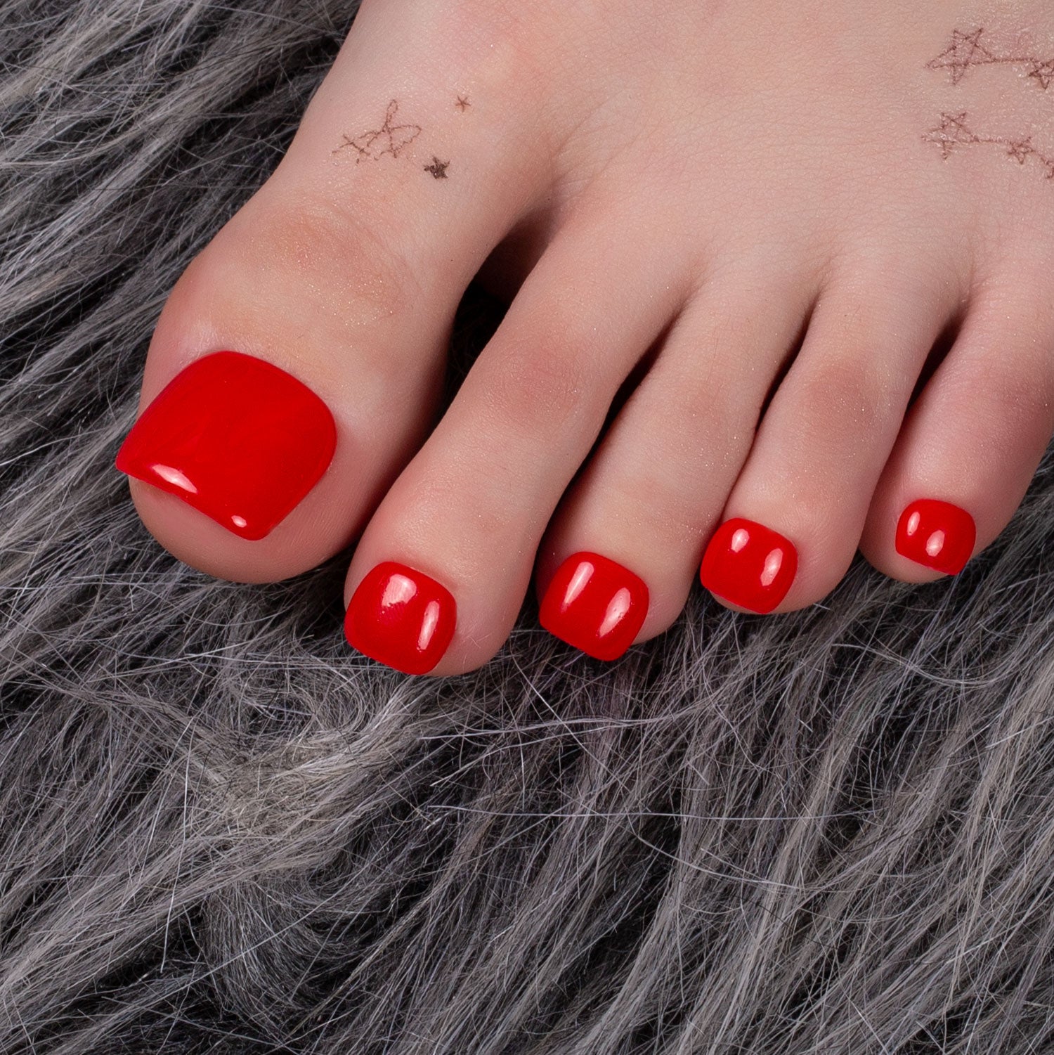 Hot Tamales T424 Toe Nails - 20Pcs Free Size
