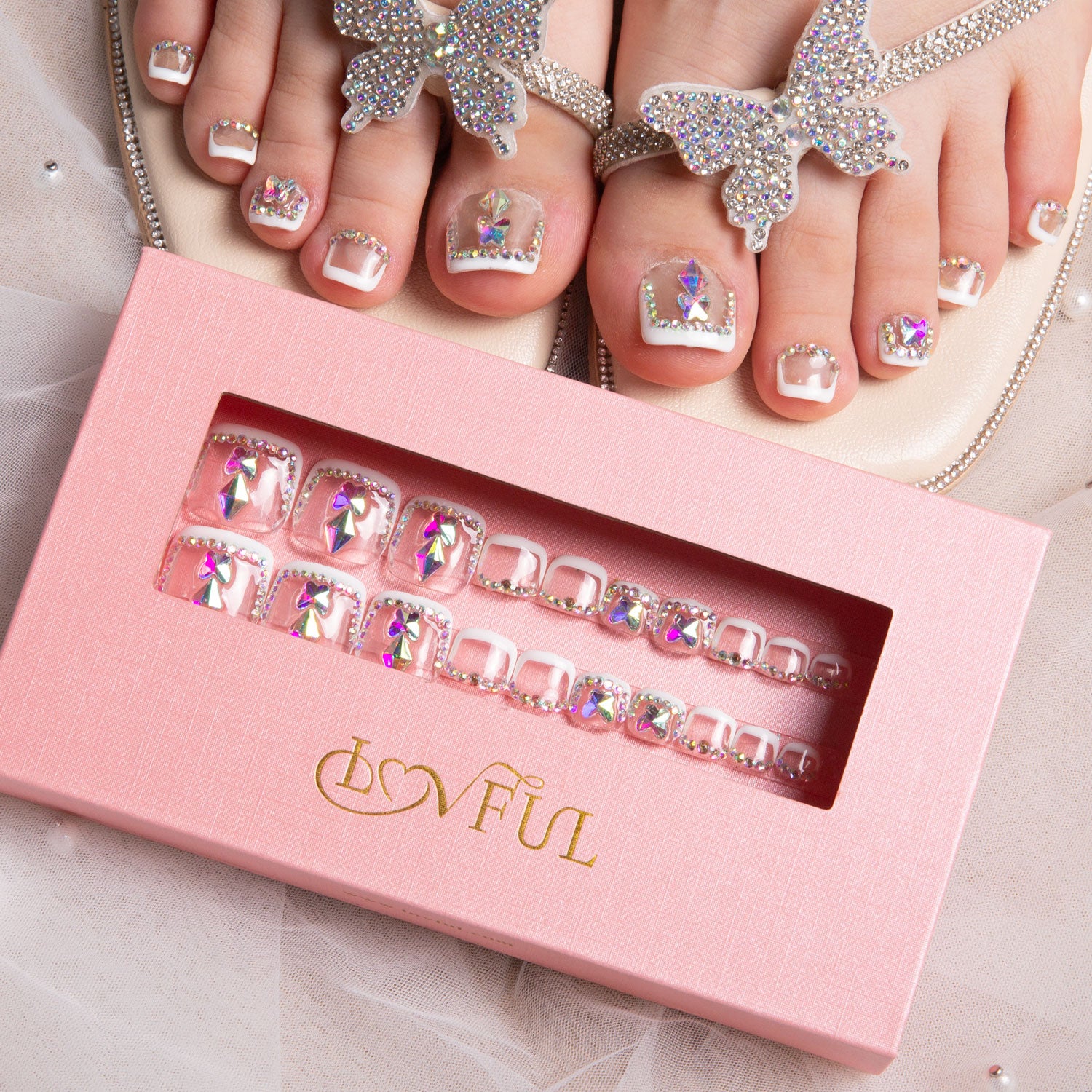 Chance T53 Toe Nails- 20Pcs Free Size