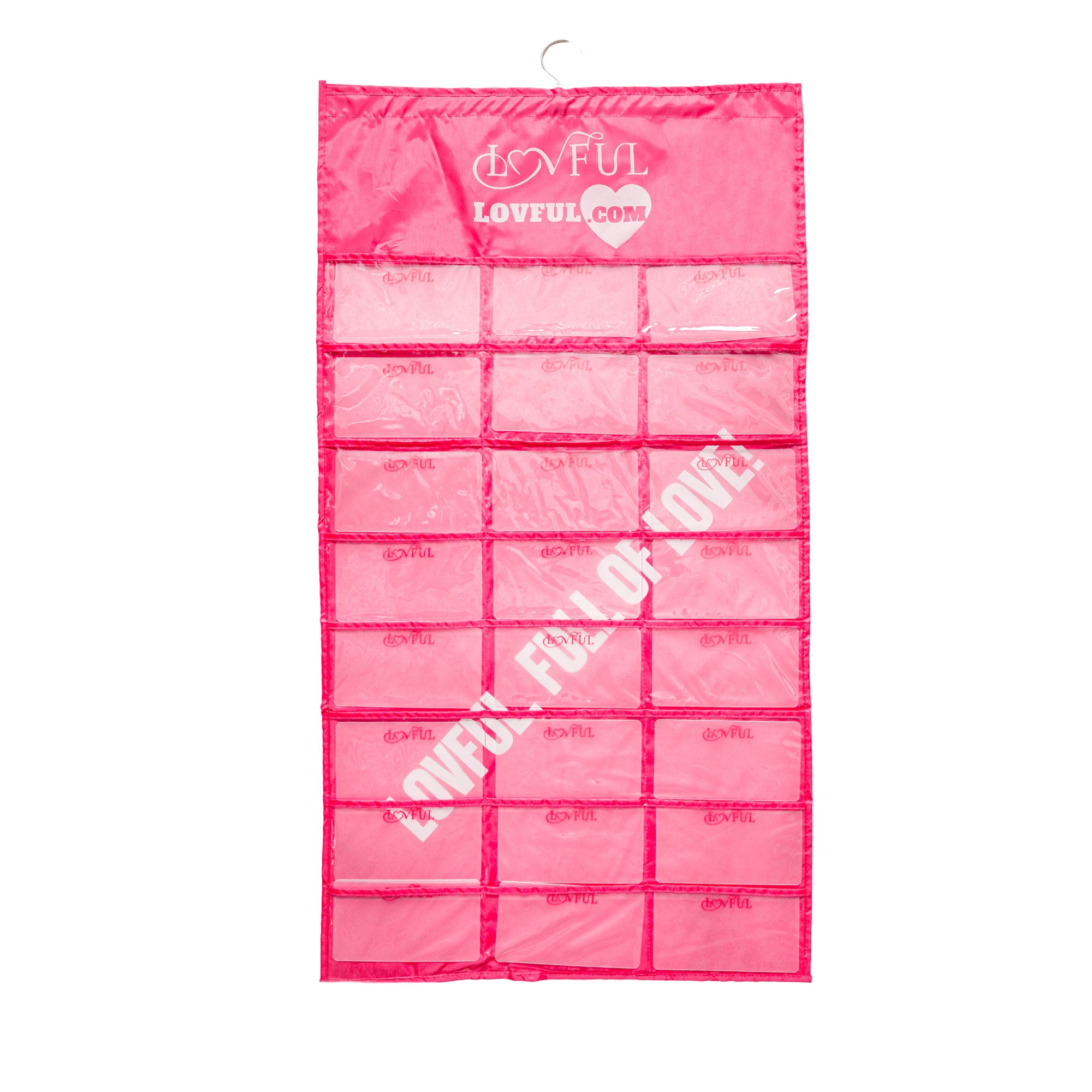Double-Sided Nail Storage Bag with 48 Pockets