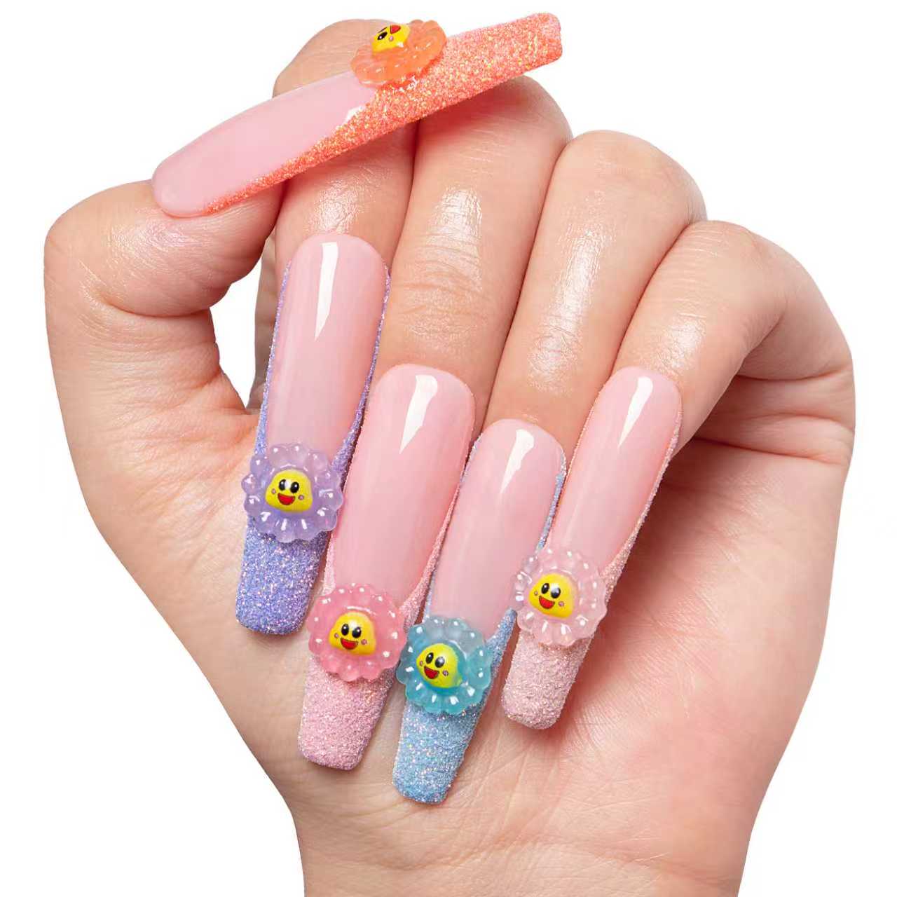 Candy Crush Handmade Nails H213