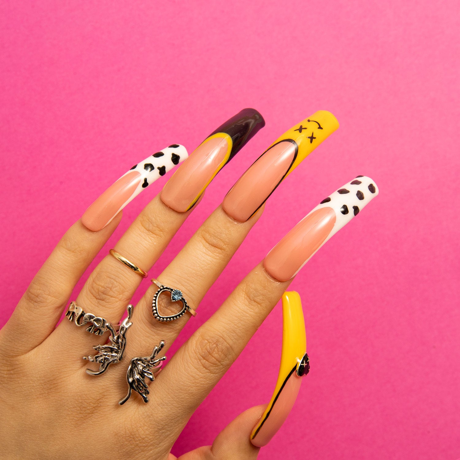 Smile Handmade Curve Nails H29